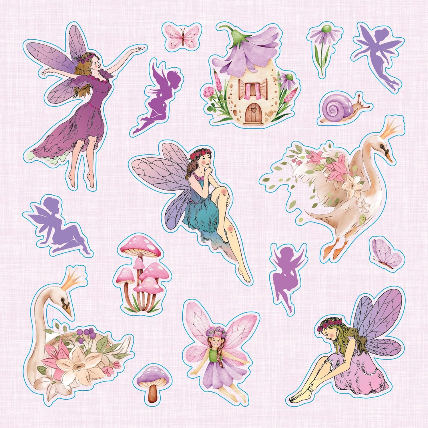 Faerie Kingdom Sticker Book (Over 750 Stickers) image number 6