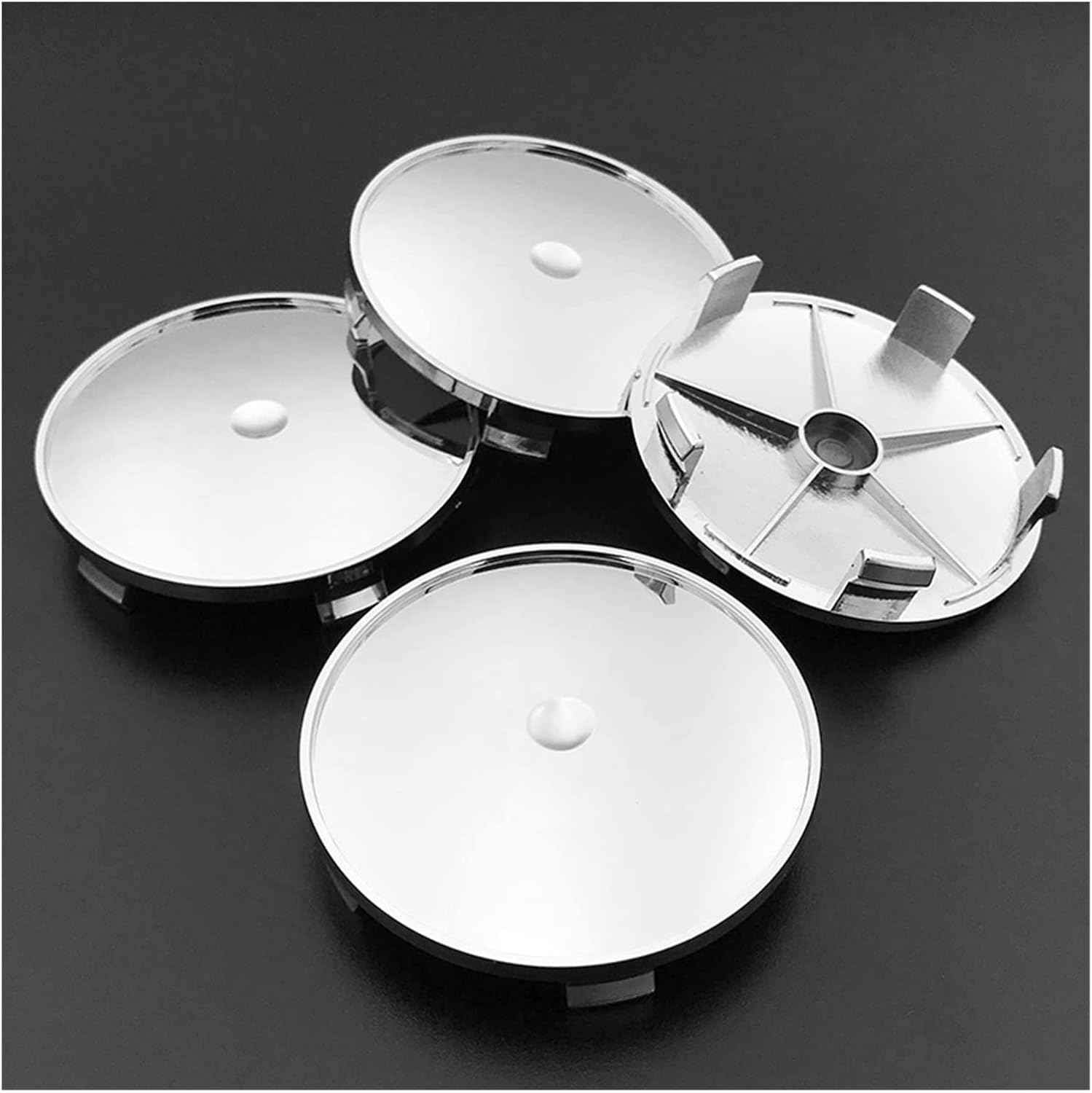 Xwang Store 4PCS Blank 68Mm Car Wheel Center Cap Fit for BMW 1 3 5 7 X3 X5 M3 M5 Rim Hub Caps Dust-Proof Cover image number 1