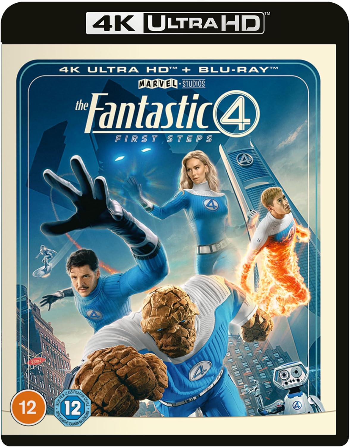 Marvel Studios' the Fantastic Four: First Steps 4K Ultra HD/BD [Blu-Ray] [Region Free]