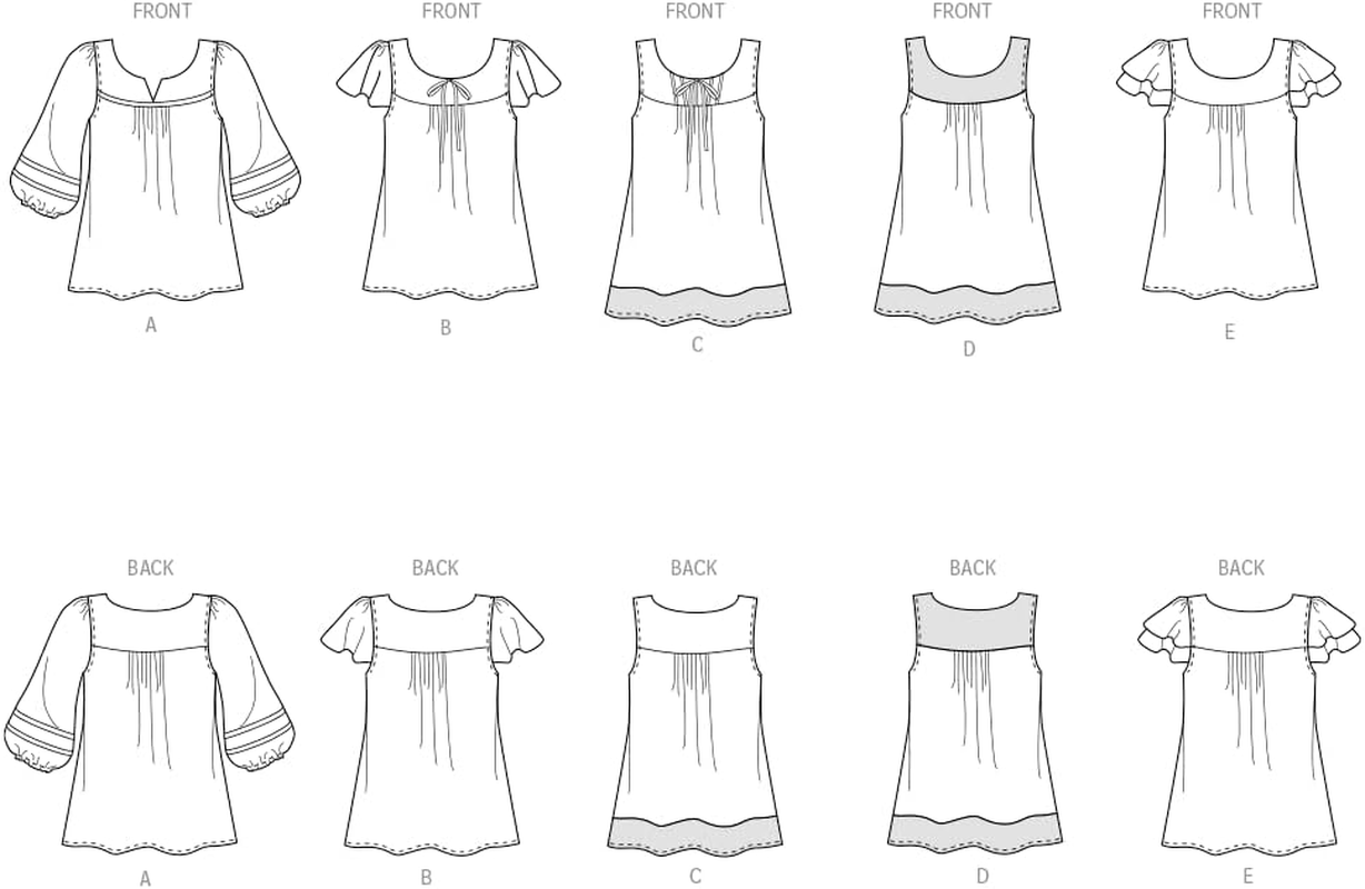 Newlook 6871 Misses' Sewing Pattern Pullover Top/Vest - Size 10-12-14-16-18-20-22 image number 4