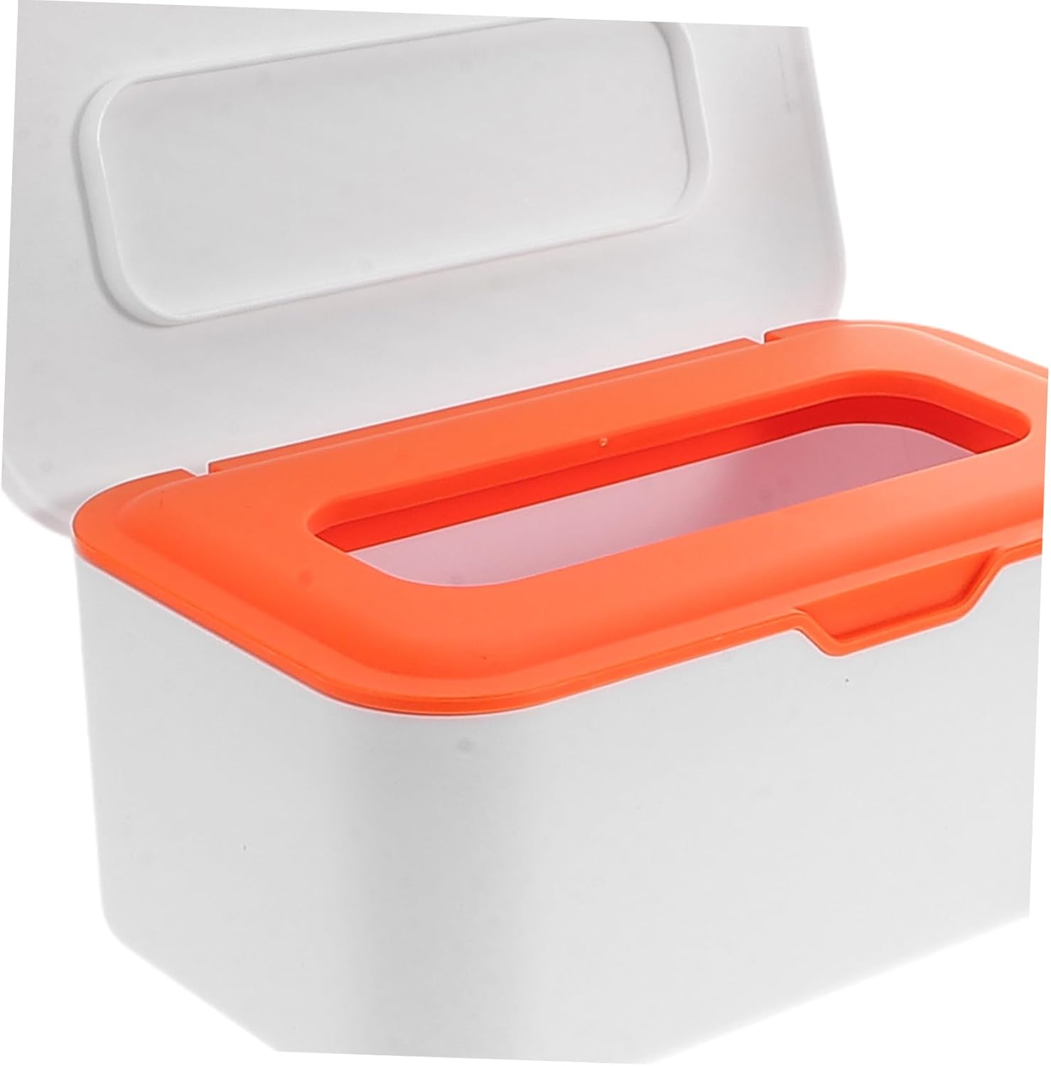 MERRYHAPY 2Pcs Wipes Storage Box Refillable Wipe Holder Wet Tissue Dispenser Sealed Portable Tissue Case for Household image number 5