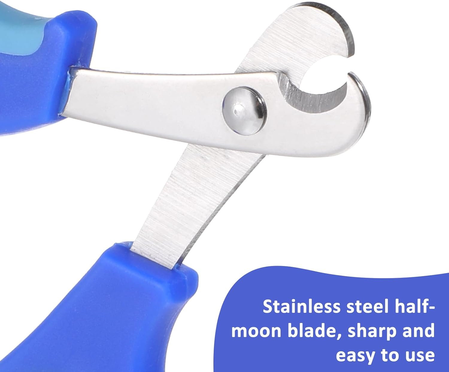 COMNICO Cat Nail Clippers and Nail File Stainless Steel Bearded Dragon Nailclippers Lizard Clipper Catsupplies Professional Grooming Pet Tool for Reptile Cat Dog Clippers image number 1