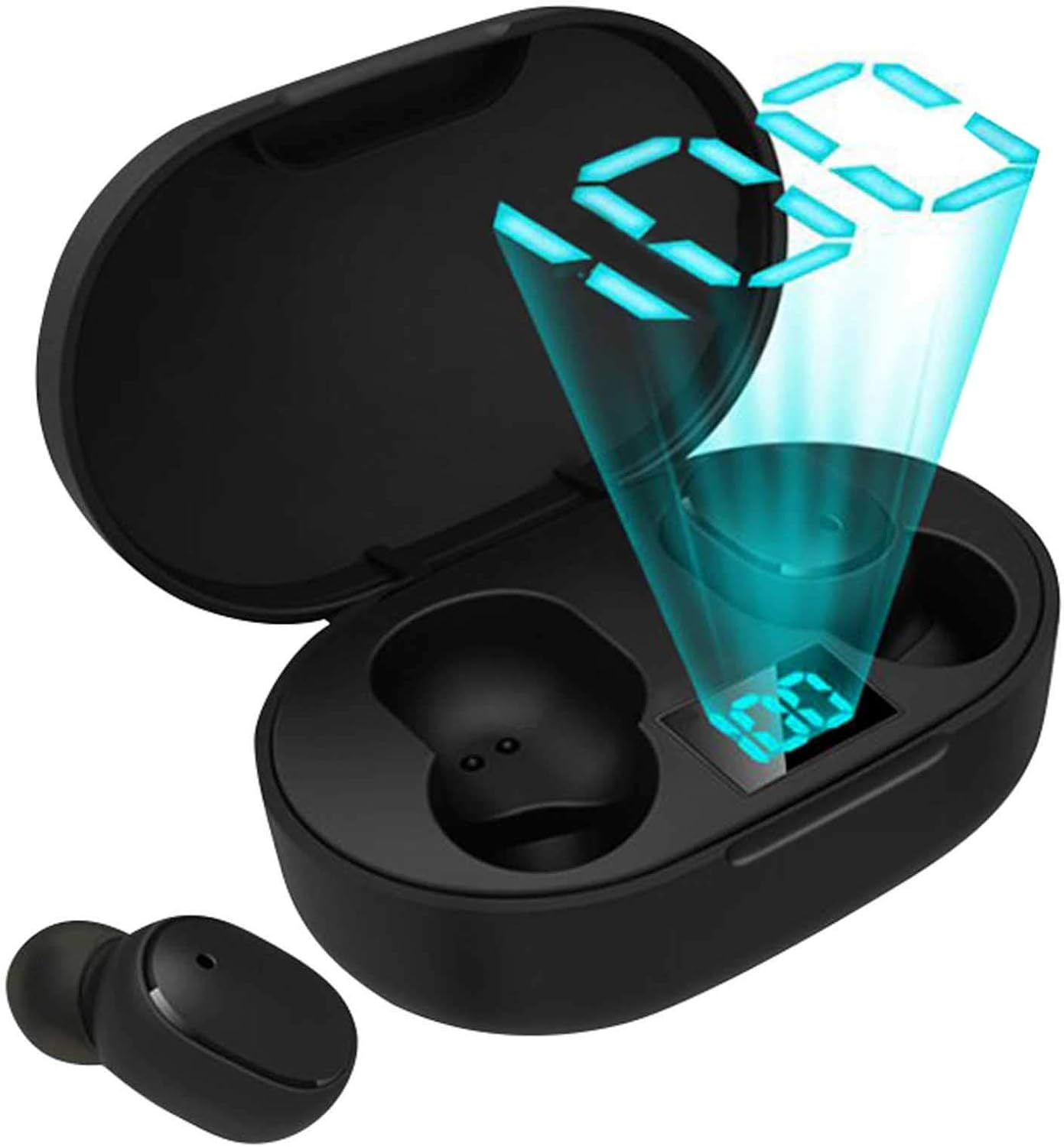 Bluetooth 5.0 Wireless E6S TWS Sport Headphones image number 3