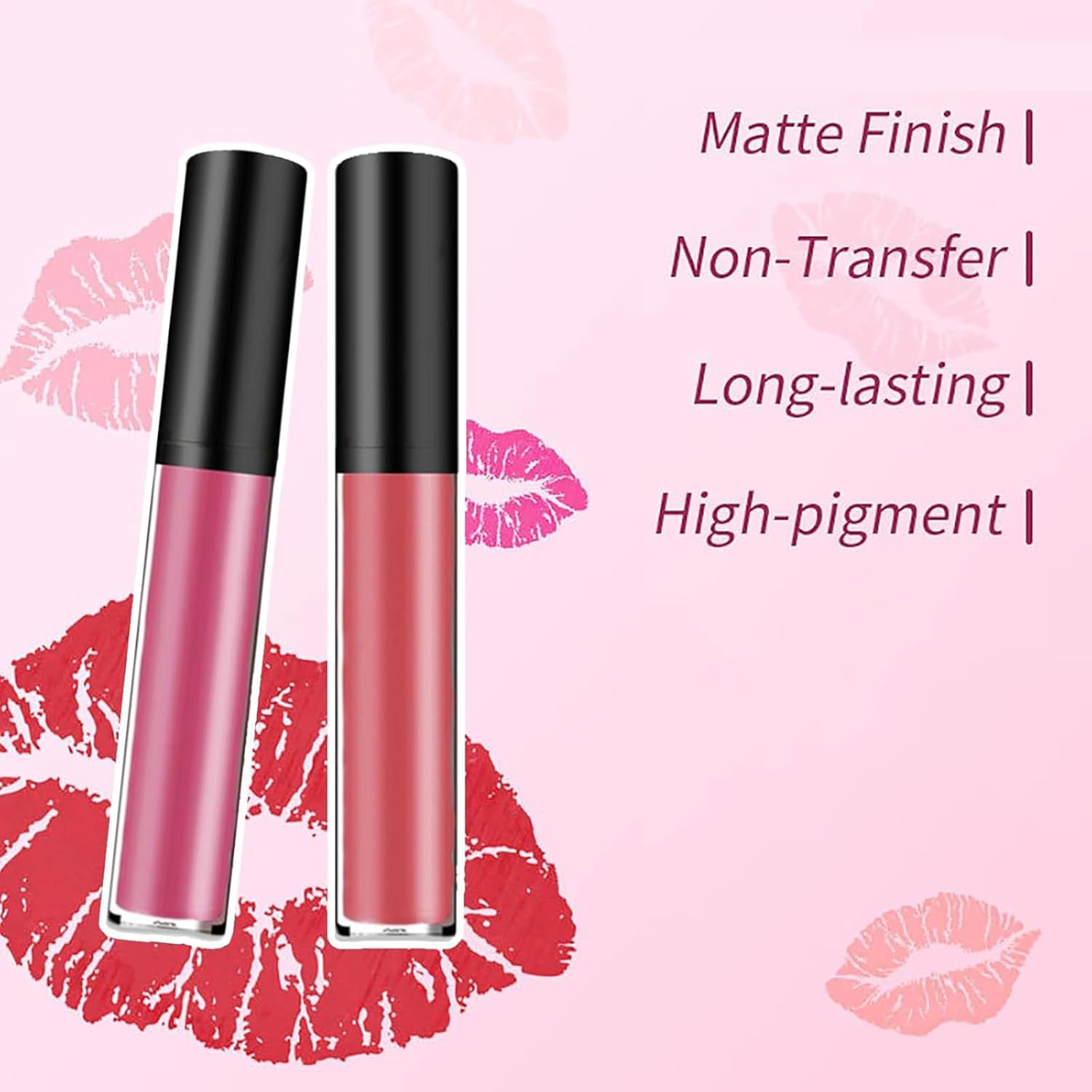 Lassi Lips Staining Lip Oil, Lassie Lip Staining Oils, Beryse Lip Stain Oil, 12 Colors Cream Texture Lipstick, Light and Non-Sticky, Non-Fading, Suitable for Women to Carry (#7) - 10 image number 6