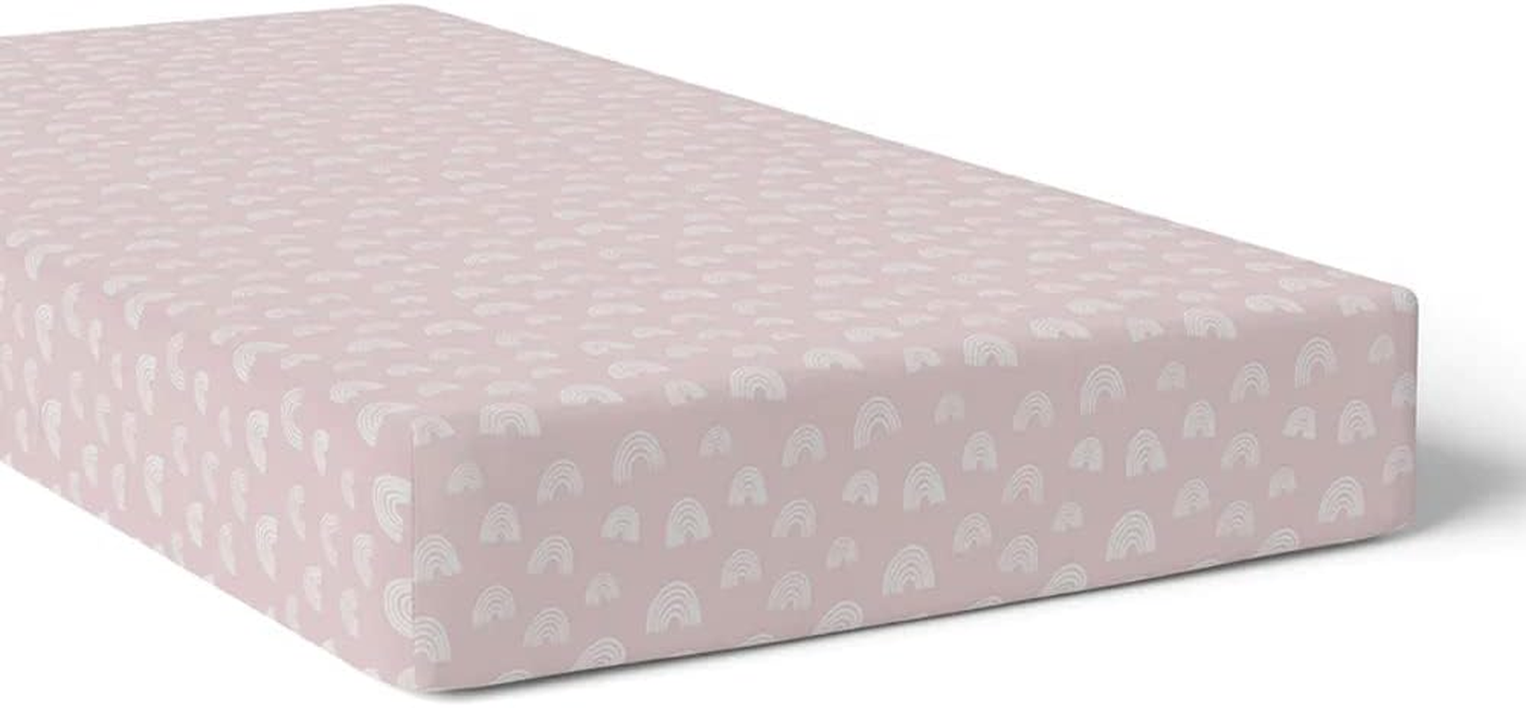 2PK Bubba Blue Nordic 77X135Cm Jersey Cot Fitted Sheet 0-12M Dusty Berry/Rose image number 5