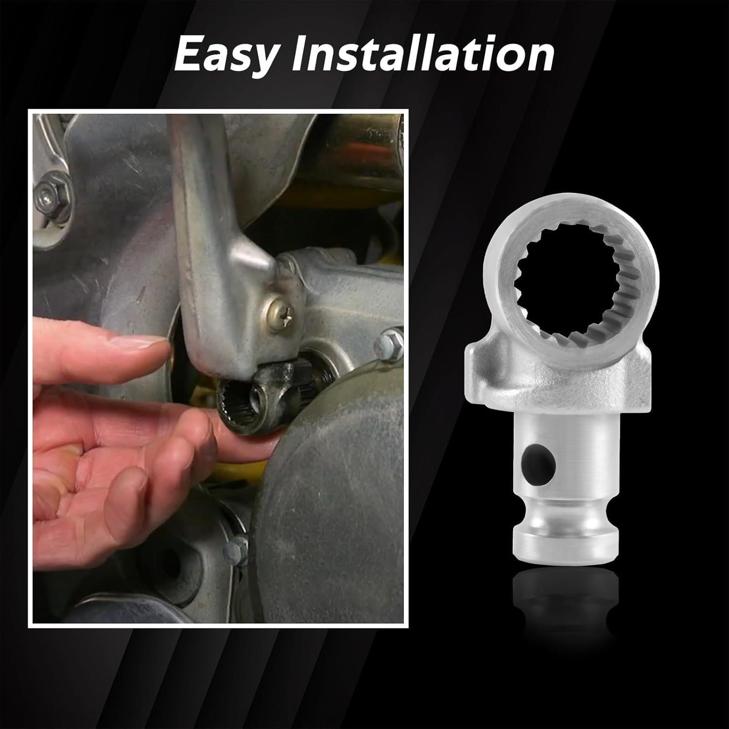 Joint Kick Arm，Kick Starter Joint Knuckle Compatible with Honda CRF450R 2002-2005，CRF450X 2005-2017 Replace# 28302-MEB-671 image number 4