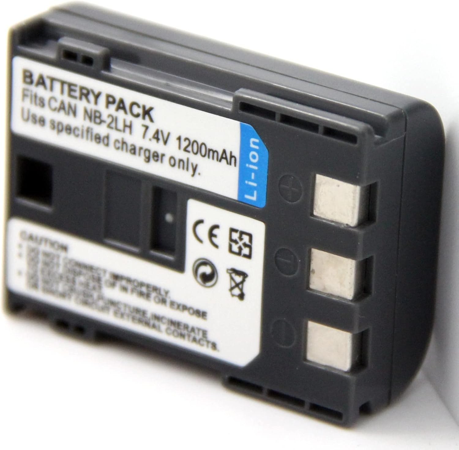 Replacement Rechargeable Battery Pack for Canon NB-2L NB-2LH BP-2L5 BP-2LH BP-2L12 BP-2L13 BP-2L14 BP-2L24H E160814 CB-2LE CB-2LT CB-2LTE CB-2LW CB-2LWE CBC-NB2