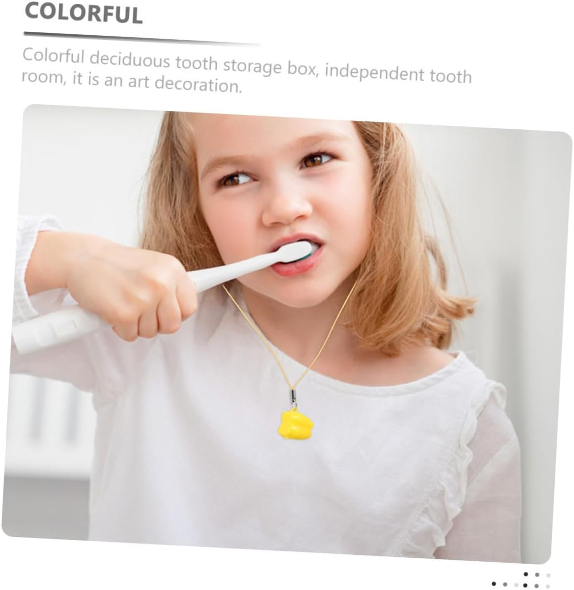 SUPVOX Baby Teeth Keepsake Box Storage Saver for Kids Boys Girls 10Pcs Mini Tooth Holder Case Colorful Mixed Design Memory Keepsake Container image number 6