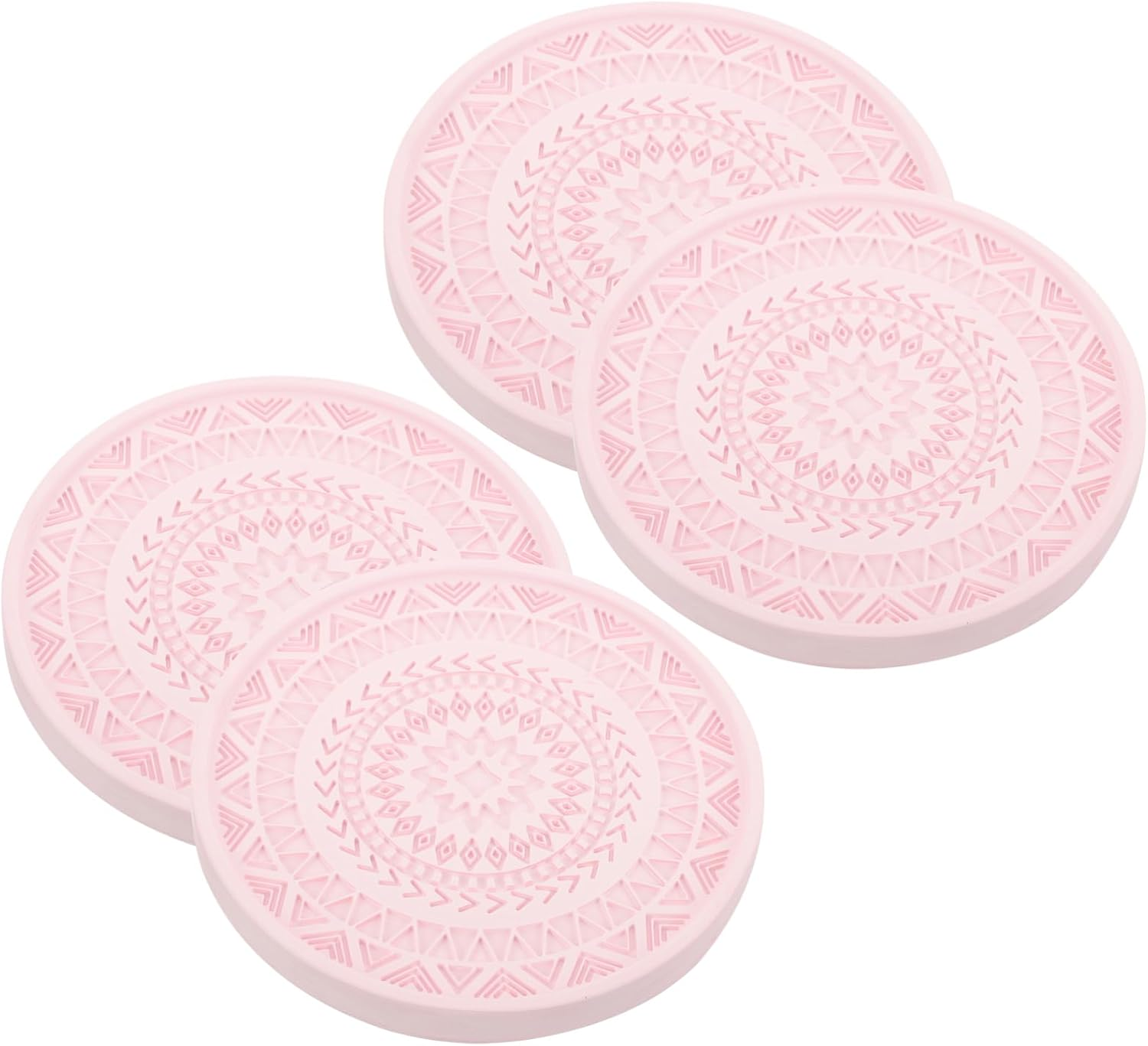 4Pcs Diatom Coasters Absorbent Placemats Non-Slip for Table Great for Hostess Gifts image number 4