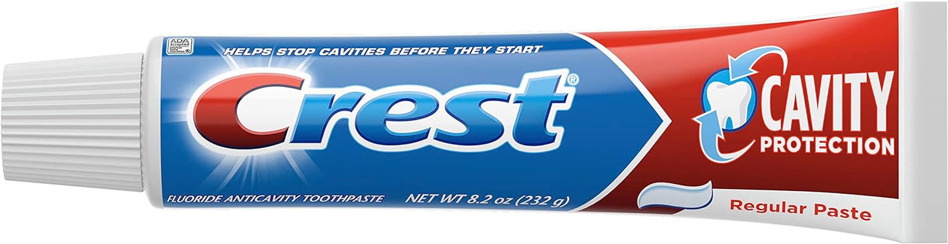 Crest Cavity Protection Toothpaste, Regular, 8.2-Ounce Tubes (Pack of 6) image number 2