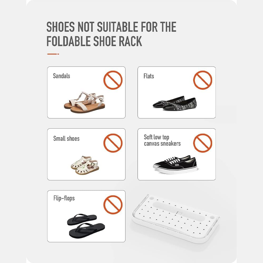 4Pcs Wall Mounted Shoes Rack,Wall Mounted Foldable Camper Shoe Organizer Shelf,Space-Saving Various Footwear Holder Essential Accessories for Travel Trailers,For Slippers,Leather Shoes,Sneaker image number 4