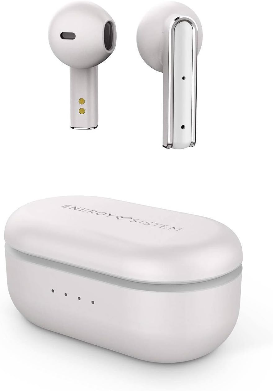 Energy Sistem Earphones True Wireless Style 4 Stone (True Wireless Stereo, Compact Design, Long Battery Life, App Tuya) - Grey