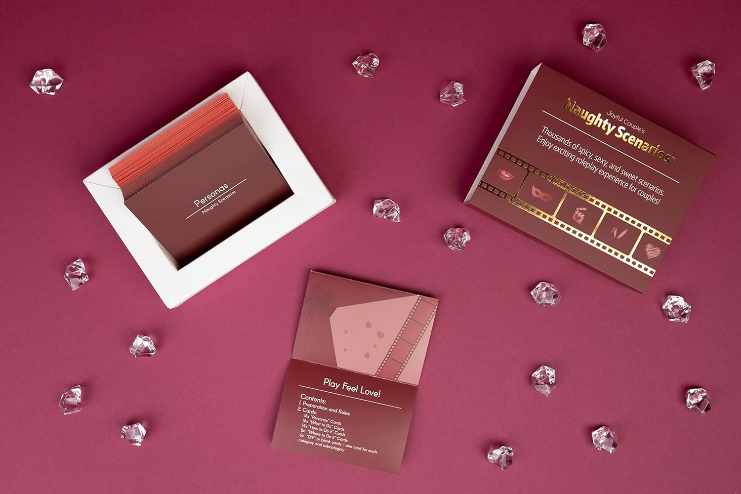 Joyful Couple'S Naughty Scenarios: an Exciting Bedroom Game with Role-Play Scenarios image number 2