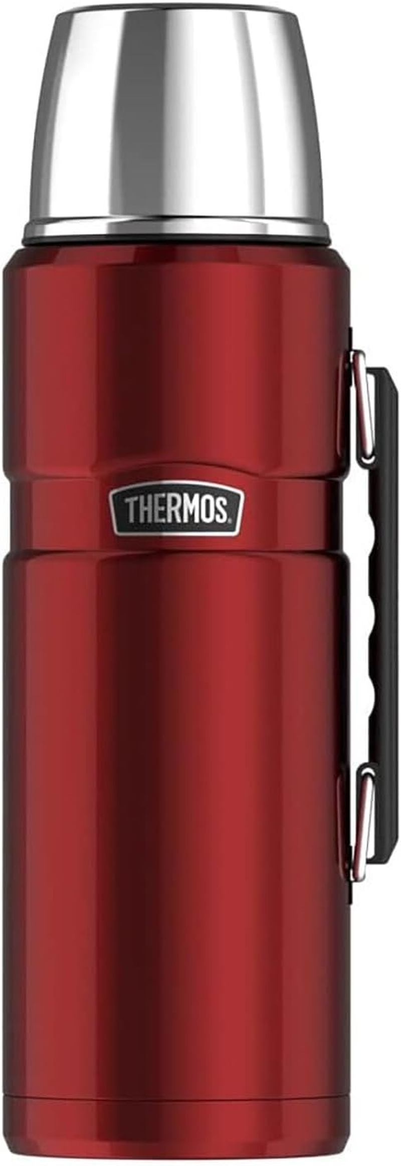 Thermos Stainless King Vacuum Insulated Flask, 2L, Red, SK2020RAUS