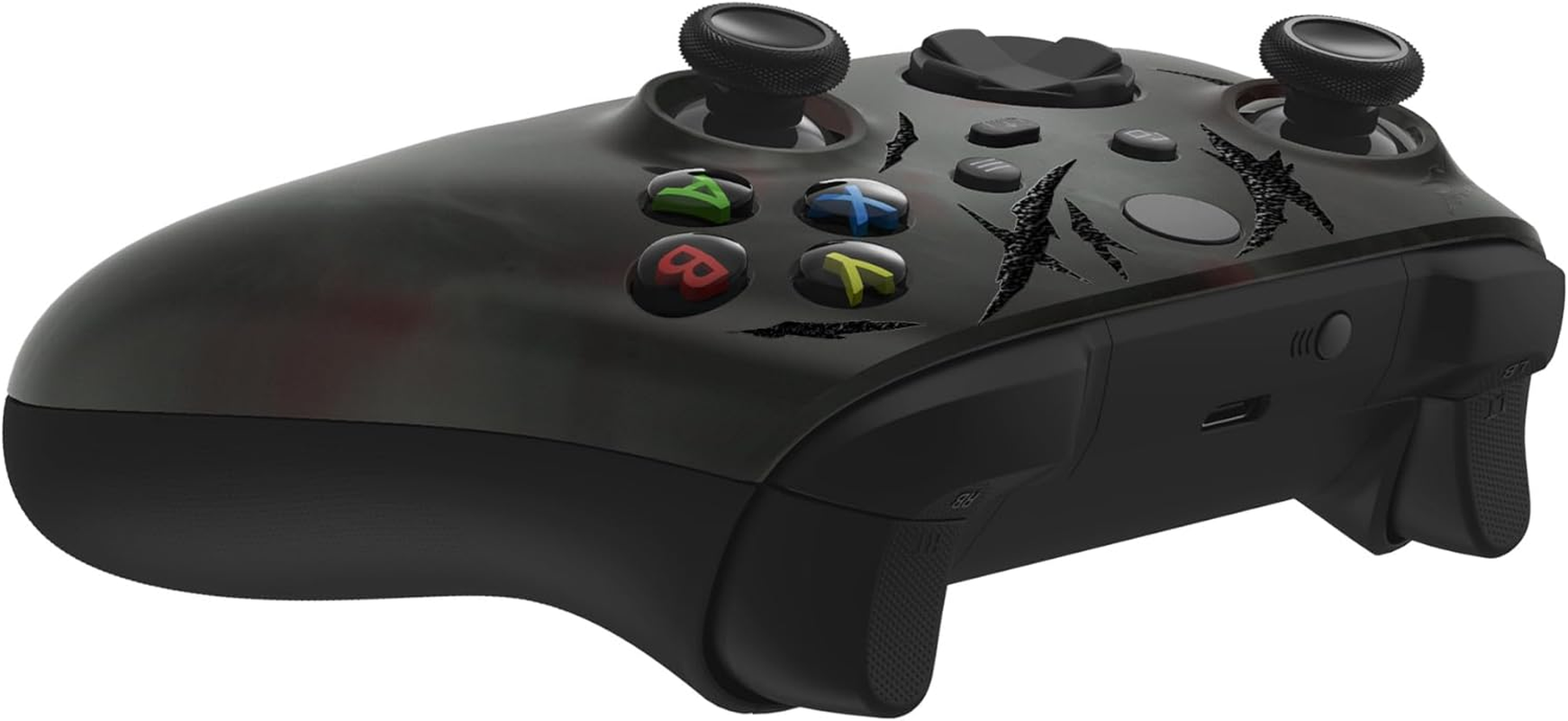 Extremerate Replacement Shell for Xbox Series X|S Controller - Unleash Your Style - Blood Mist Custom Acessories Skin Front Housing Cover for Xbox Core Controller Wireless - No Console image number 5