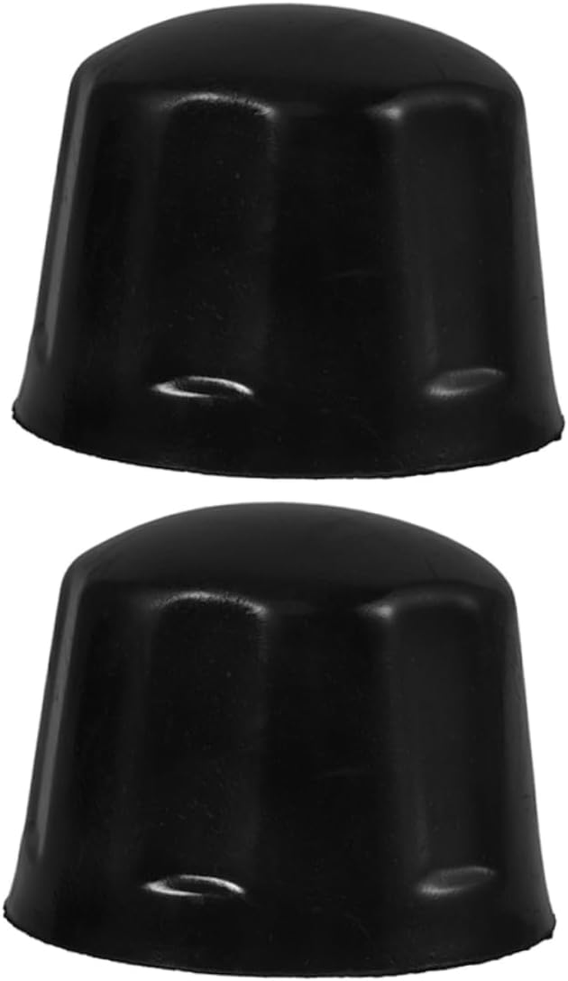 Vaguelly ATV Tire Rim Caps and Center Hub Cap Covers 2Pcs Rubber Dust Protection for 110-250Cc Four-Wheelers, Go-Karts, Trailers, Vehicle Wheel Hub Replacement Parts for Outdoor Off-Road Use image number 5