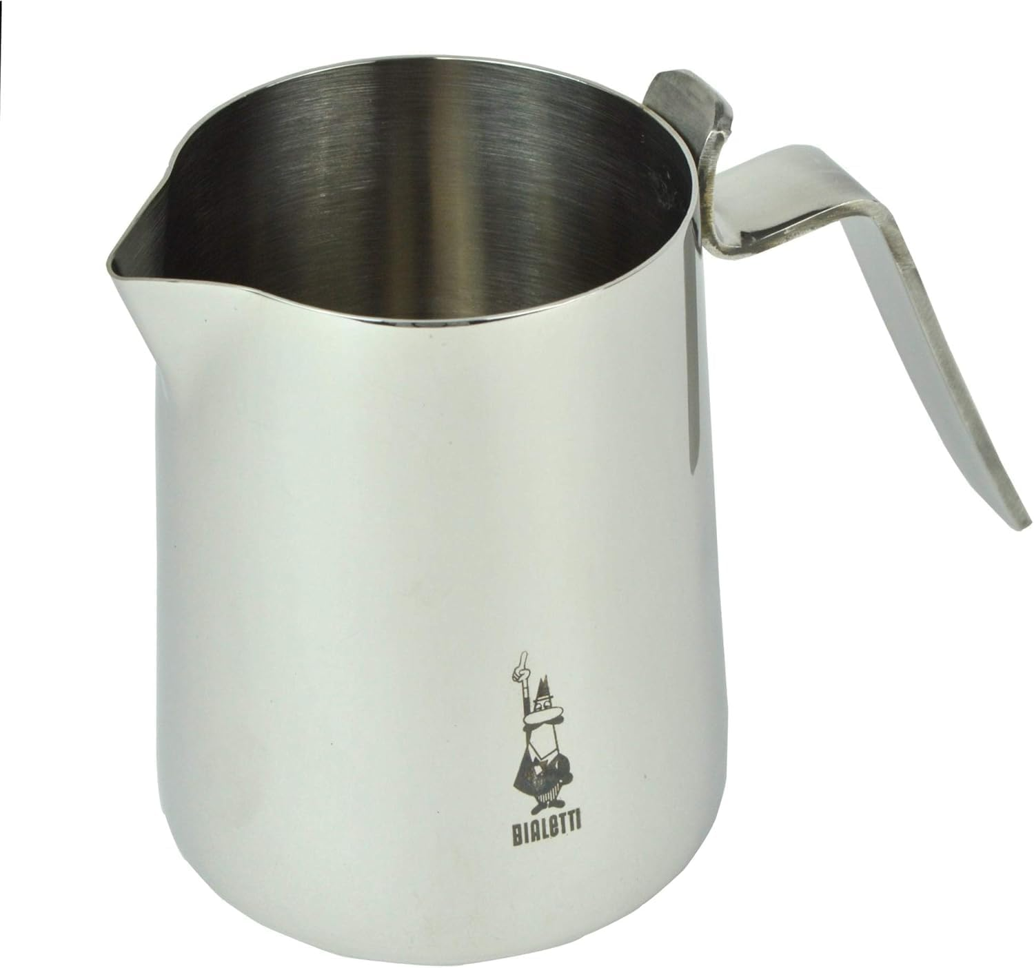 Bialetti - Milk Pitcher, Iconic Stovetop Espresso Maker,Stainless Steel, 300 Ml Size image number 1