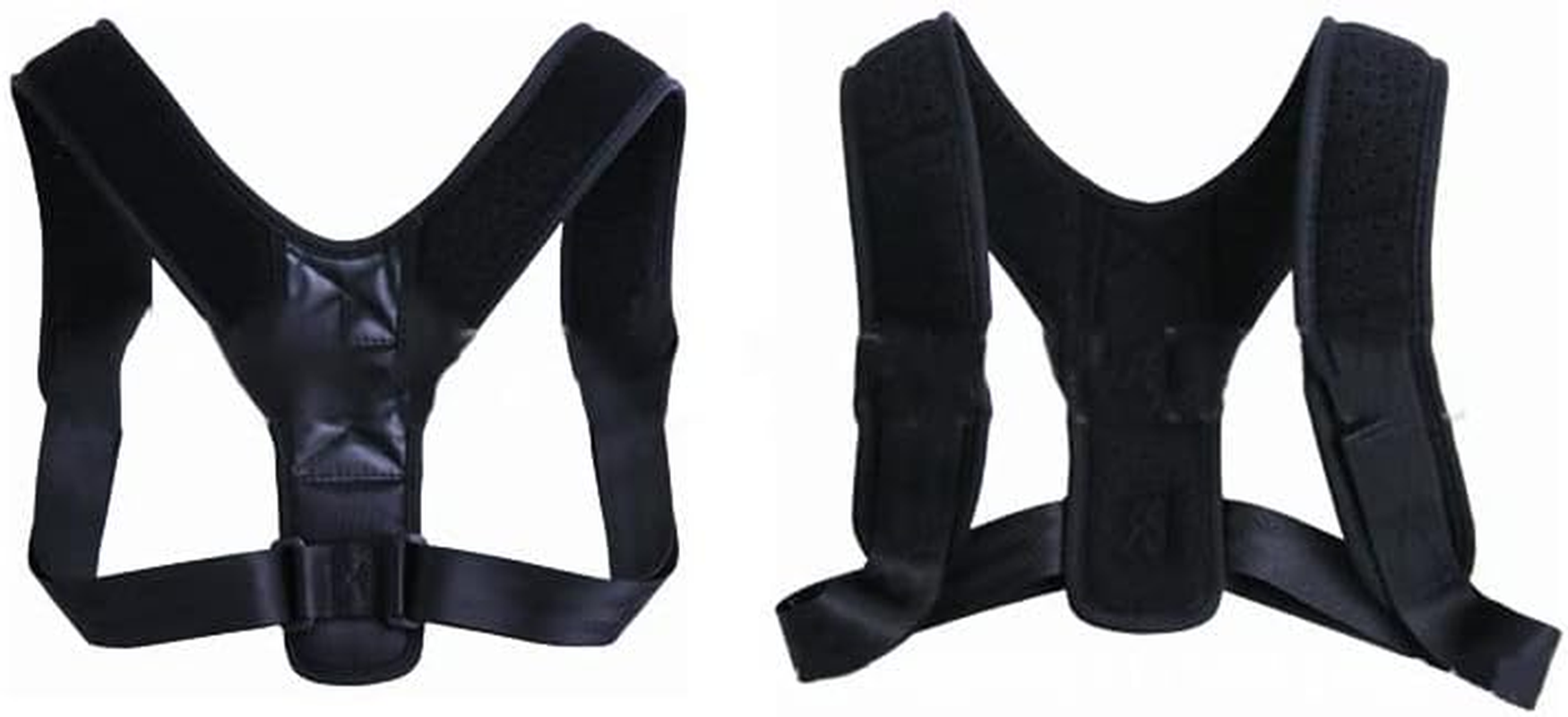 Posture Corrector for Men and Women - Adjustable Upper Back Brace for Clavicle to Support Neck, Back and Shoulder (Small)