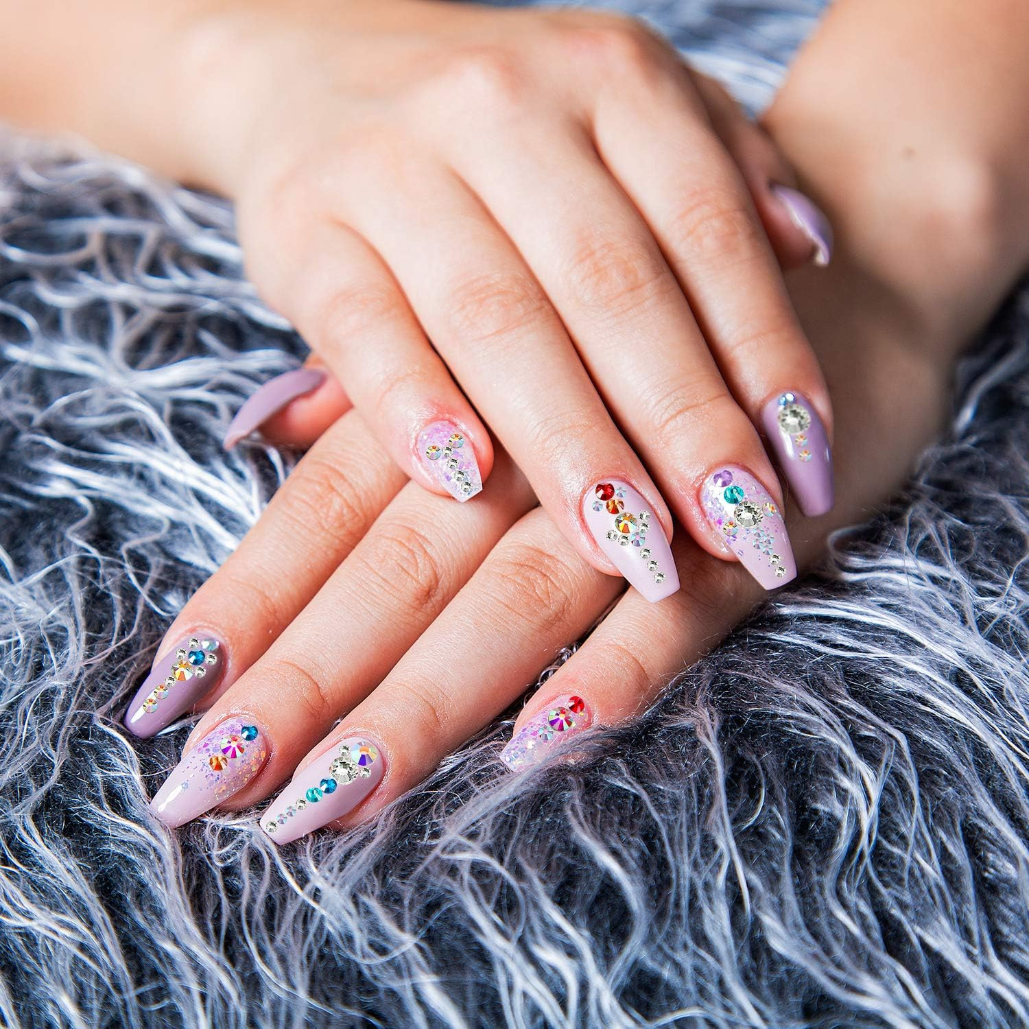 9000 Pieces Hotfix Rhinestone 3 Sizes 12 Colors Flatback round Glass Gemstone Crystal Iron on Rhinestones Glass Stones with Tweezers and 1 Picking Pen for DIY Manicure, Face Art Clothes Bags