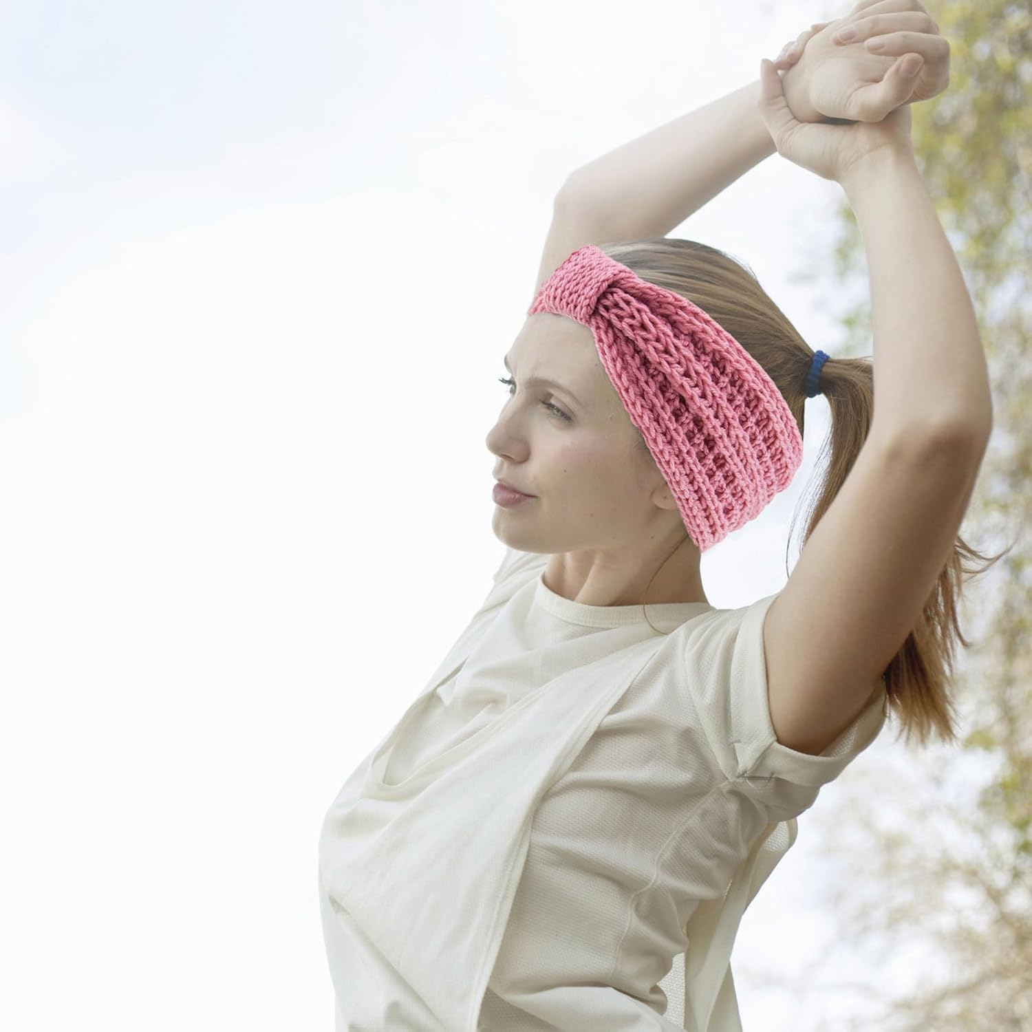 WJWINER Women'S Headband, 4 Piece Headband, Women'S Winter Headband, Girls' Winter, Suitable for Girls and Women to Keep Warm in Autumn and Winter image number 1