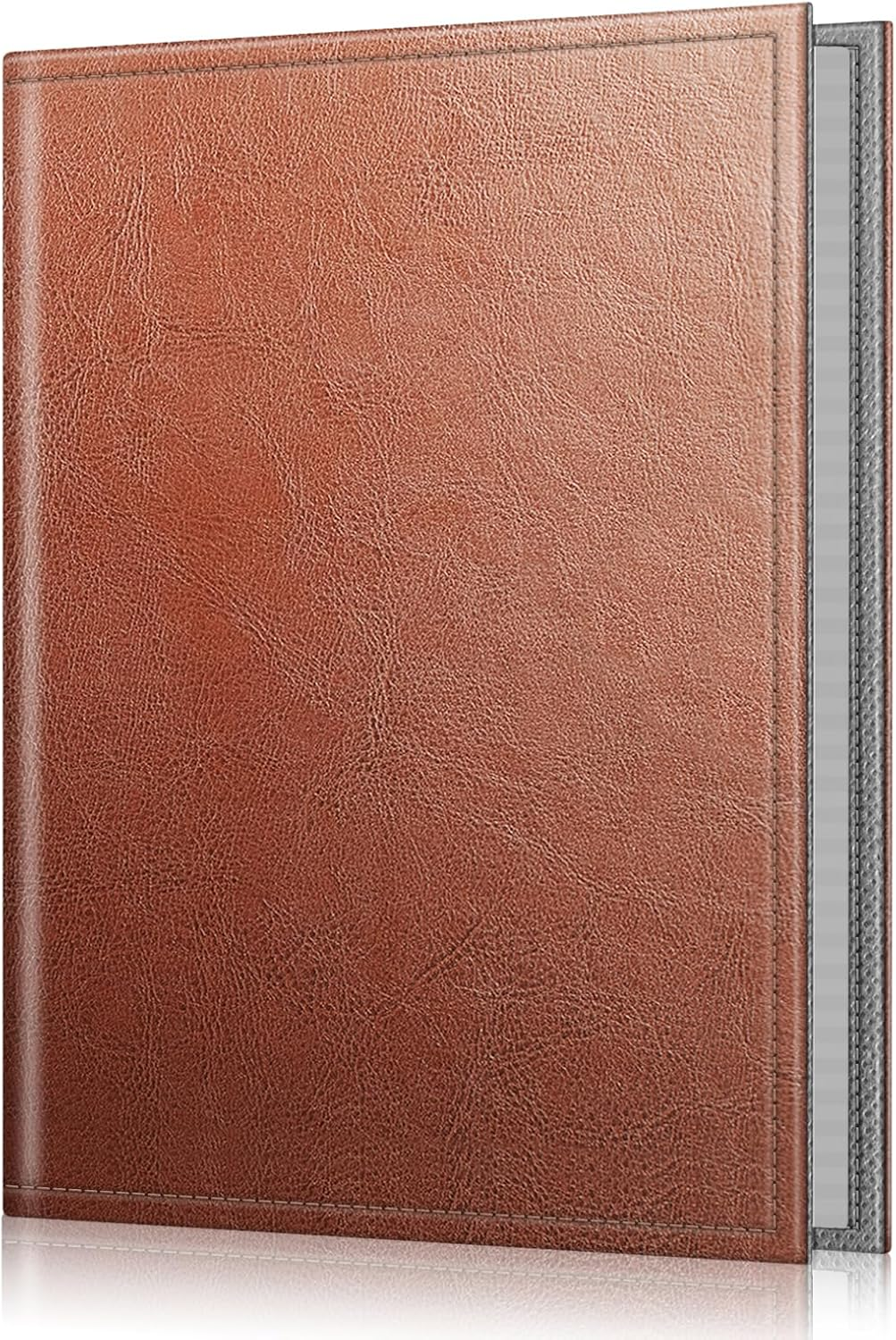 Fintie Photo Album 4X6 Photos - 52 Photos Small Mini Capacity Premium Vegan Leather Cover Photo Album, Portable Wallet Photo Album for Family Wedding Boys Girls, Vintage Brown