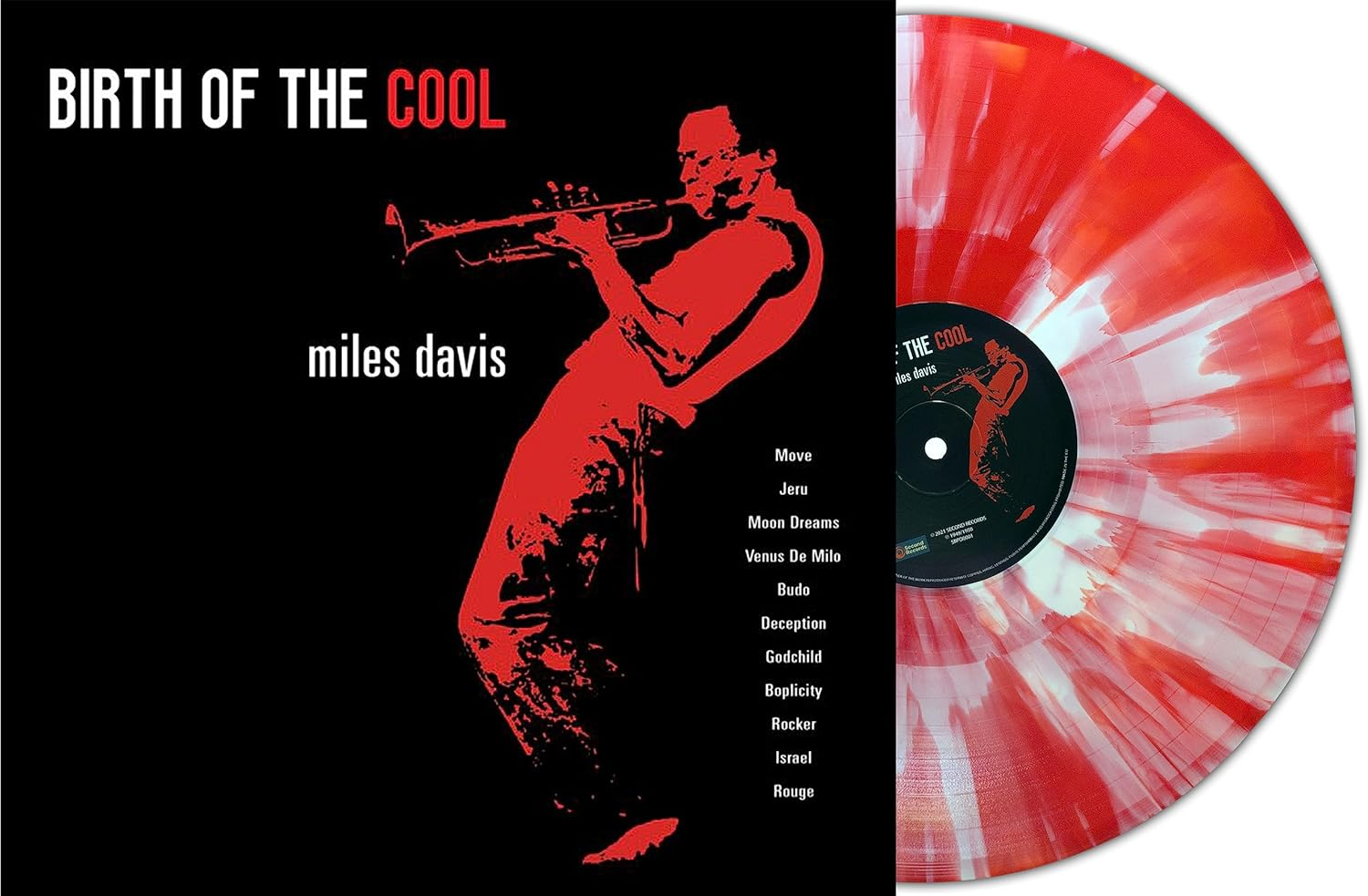 MILES DAVIS - Birth of the Cool (Red/White Splatter Vinyl) [VINYL]