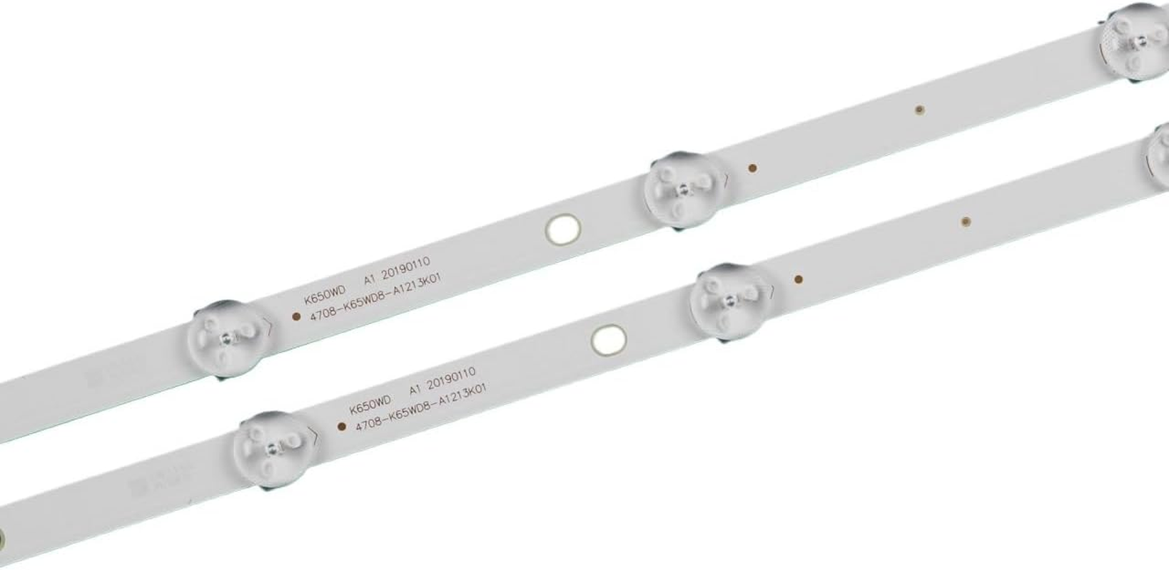 LED Strip for 65 TV 65PUF6051 T3 65PUF6056 T3 K650WD K65WD A1 TH-65DX400C 4708-K65WD8-A1213K01 65PFF5455 T3 65PUF6031 T31 image number 2