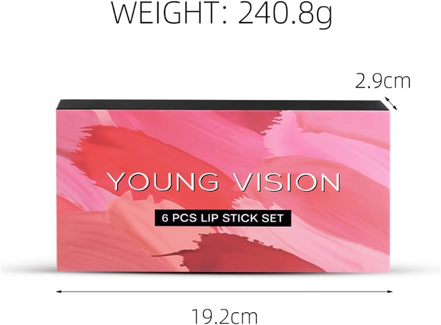 Joyeee Matte Nude Lipstick, Lip Stick Bundles Gift Box Set, Waterproof Long Lasting Retractable, for Daily/Travel/Party/Work Makeup, 6 Packs image number 3