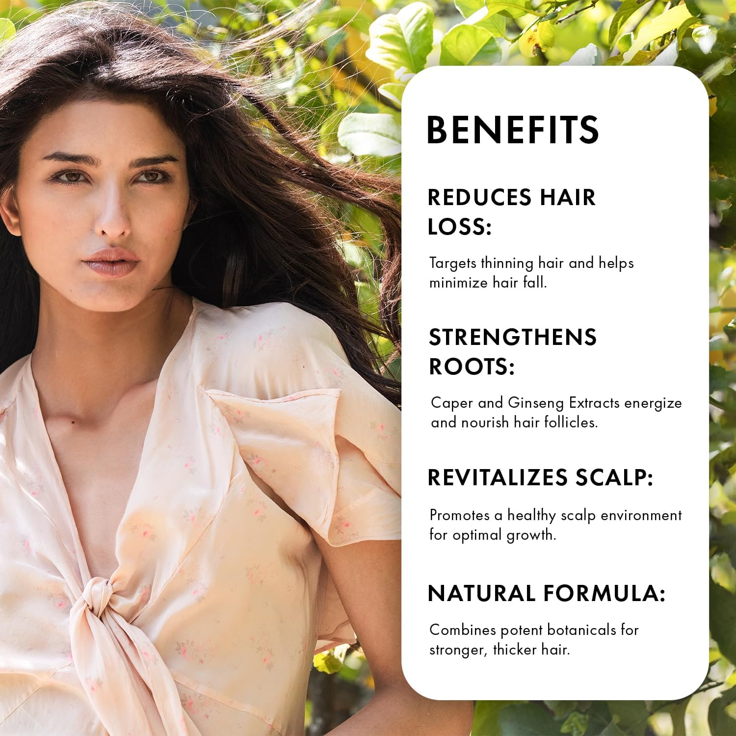 Naturica Energizing Miracle Shock Treatment for Thinning Hair and Hair Loss with Caper and Ginseng Extract - 100Ml image number 6