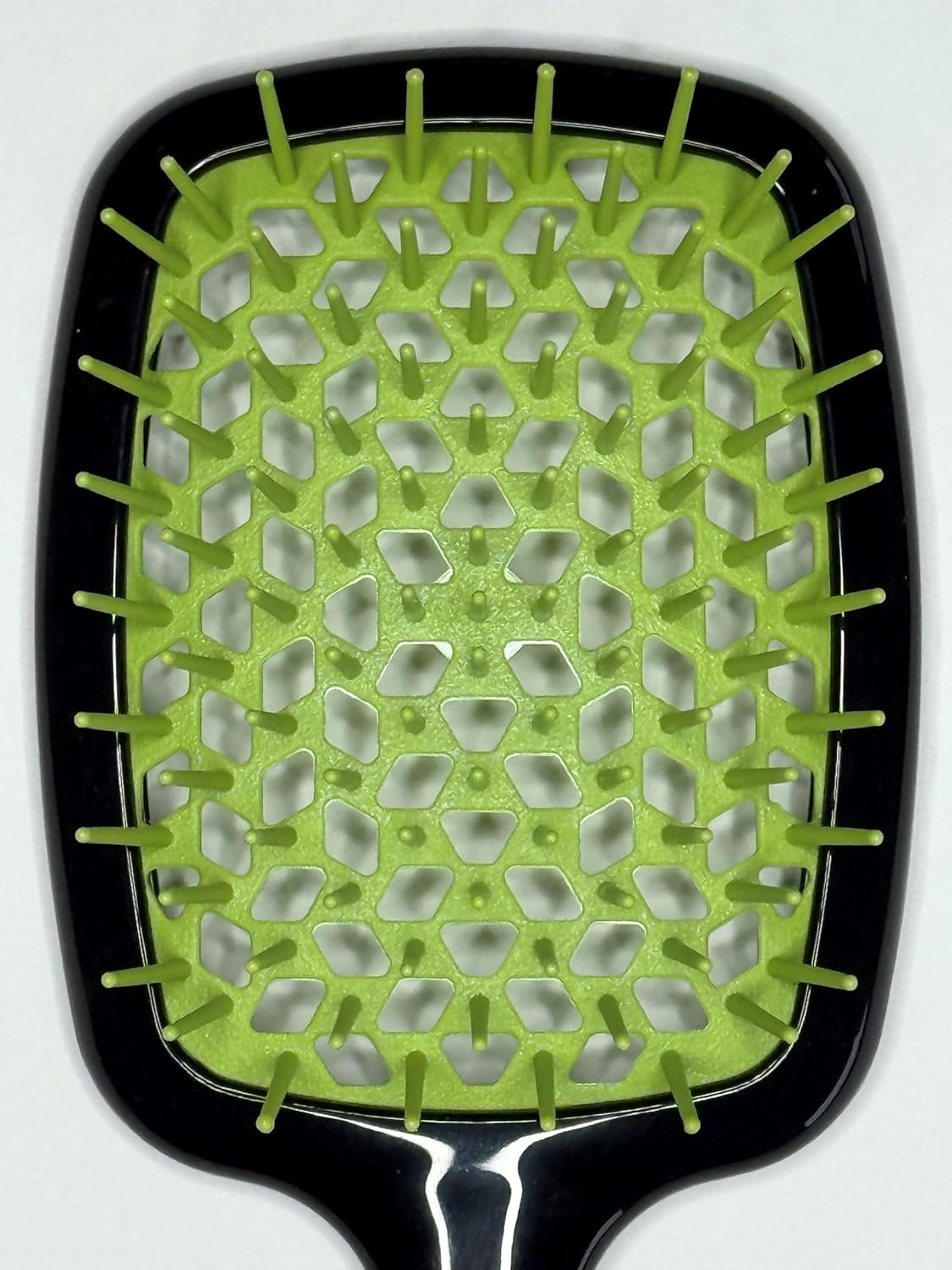 J&auml;neke Superbrush Black &ndash; Verde Green &ndash; Approx. 20.5 Cm Professional &ndash; Hair Brush Vent Brush Ideal for Detangling and Drying without Drying Out (71SP226 VER) image number 2