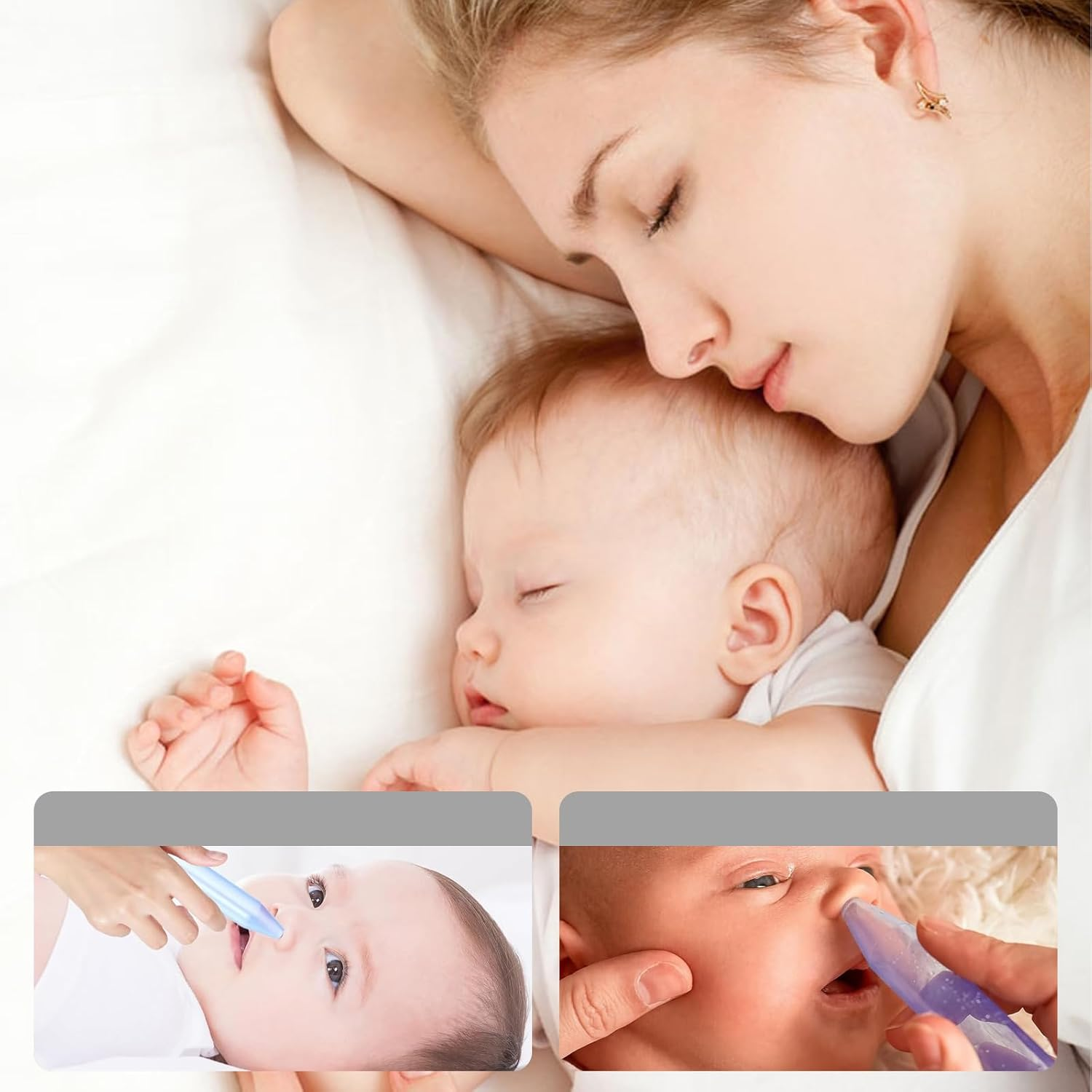 Hzqzaoan 100-Pack Baby Nasal Aspirator Filters - Replacement for Nosefrida & for Snotty Boss | Bpa-Free Nose Sucker Filters for Gentle Baby Care image number 5