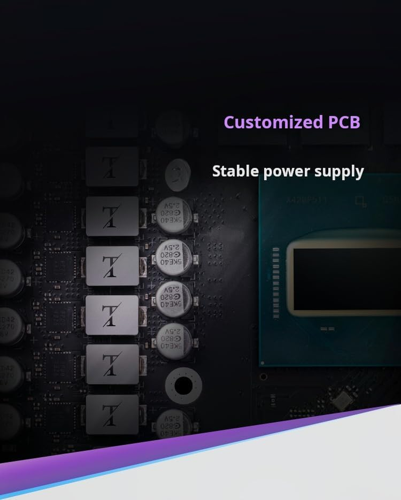 WEELIAO GUNNIR Intel Arc B580 Photon OC Video Card 12GB Black GDDR6 2850Mhz Triple Fan Graphics Card (192-Bit, Pci-Express 4.0 X8, One HDMI Three Displayports, Supports 4K) (B580 Photon White) image number 3