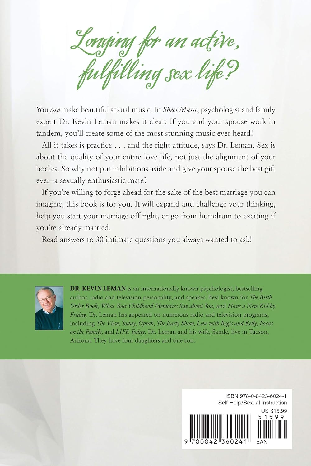 Sheet Music: Uncovering the Secrets of Sexual Intimacy in Marriage image number 1