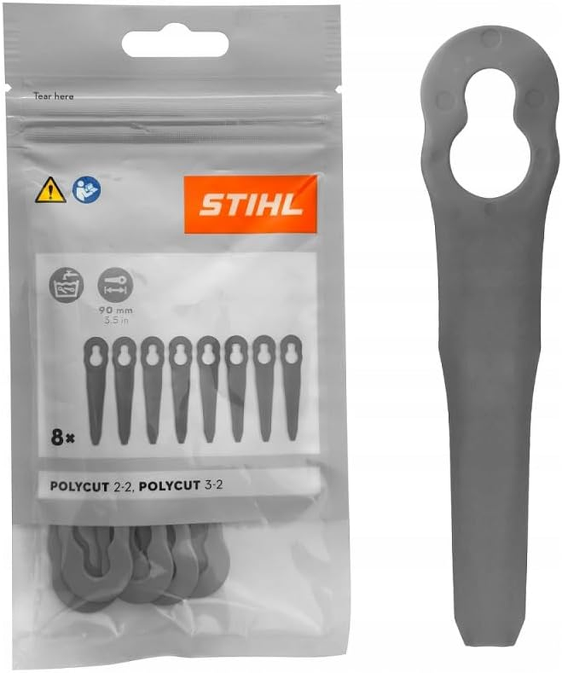 Stihl 8 Plastic Blades for Polycut 2-2 and Polycut 3-2 Replacement image number 2