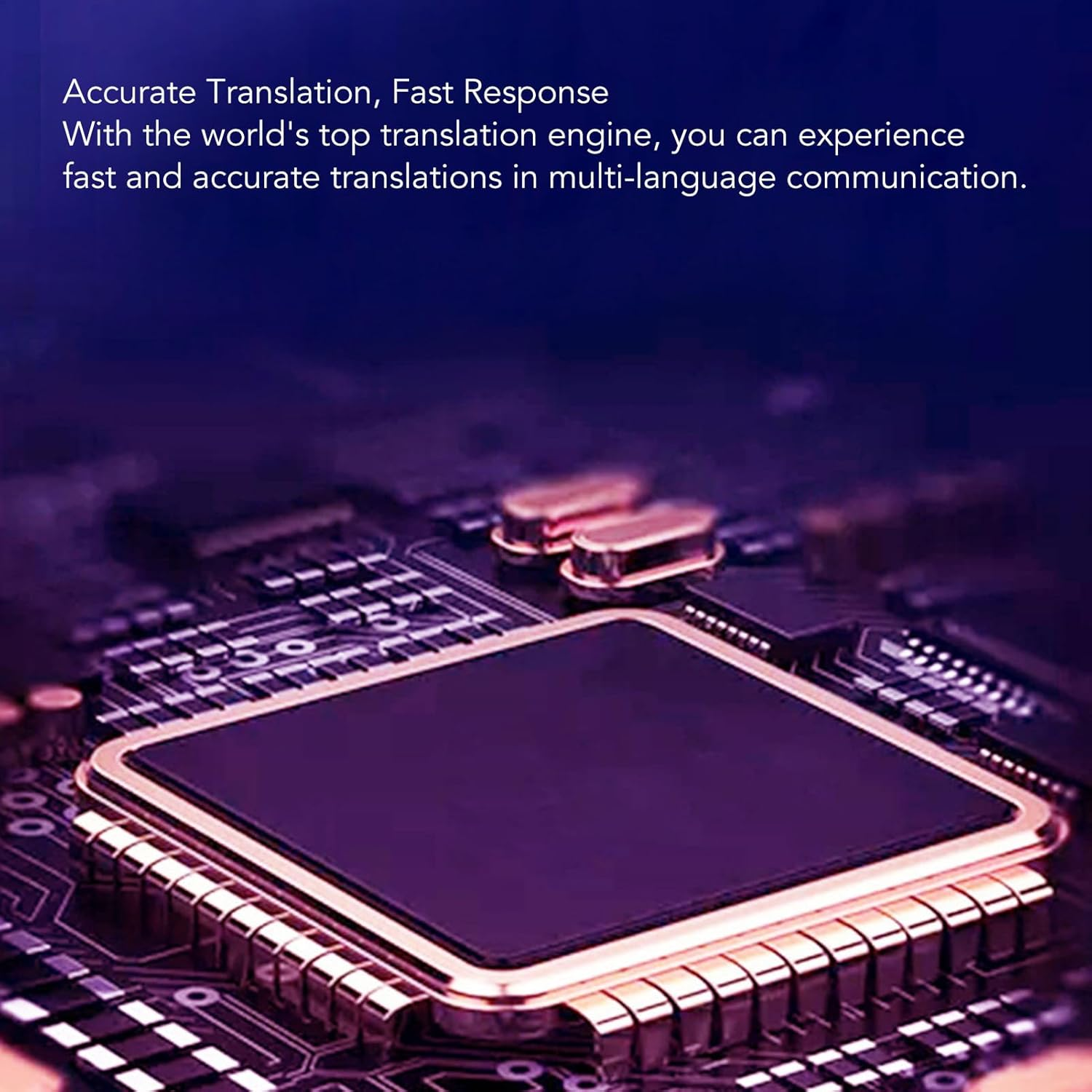 Focket Language Translator Earbuds, 5.3 Real Time Translation with Offline Support for Travel image number 4