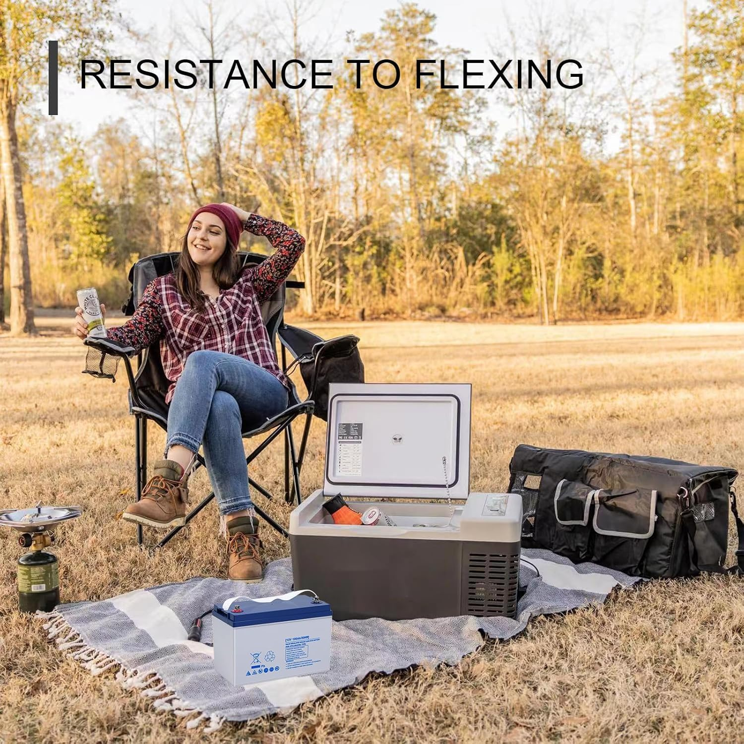 Anderson 50A Plug to Power Cord Cable for 12 Volt Refrigerator 12V Fridge Freezers RV Refrigerator Portable Refrigerator Portable Freezer Compressor Electric Cooler 1Pcs image number 2