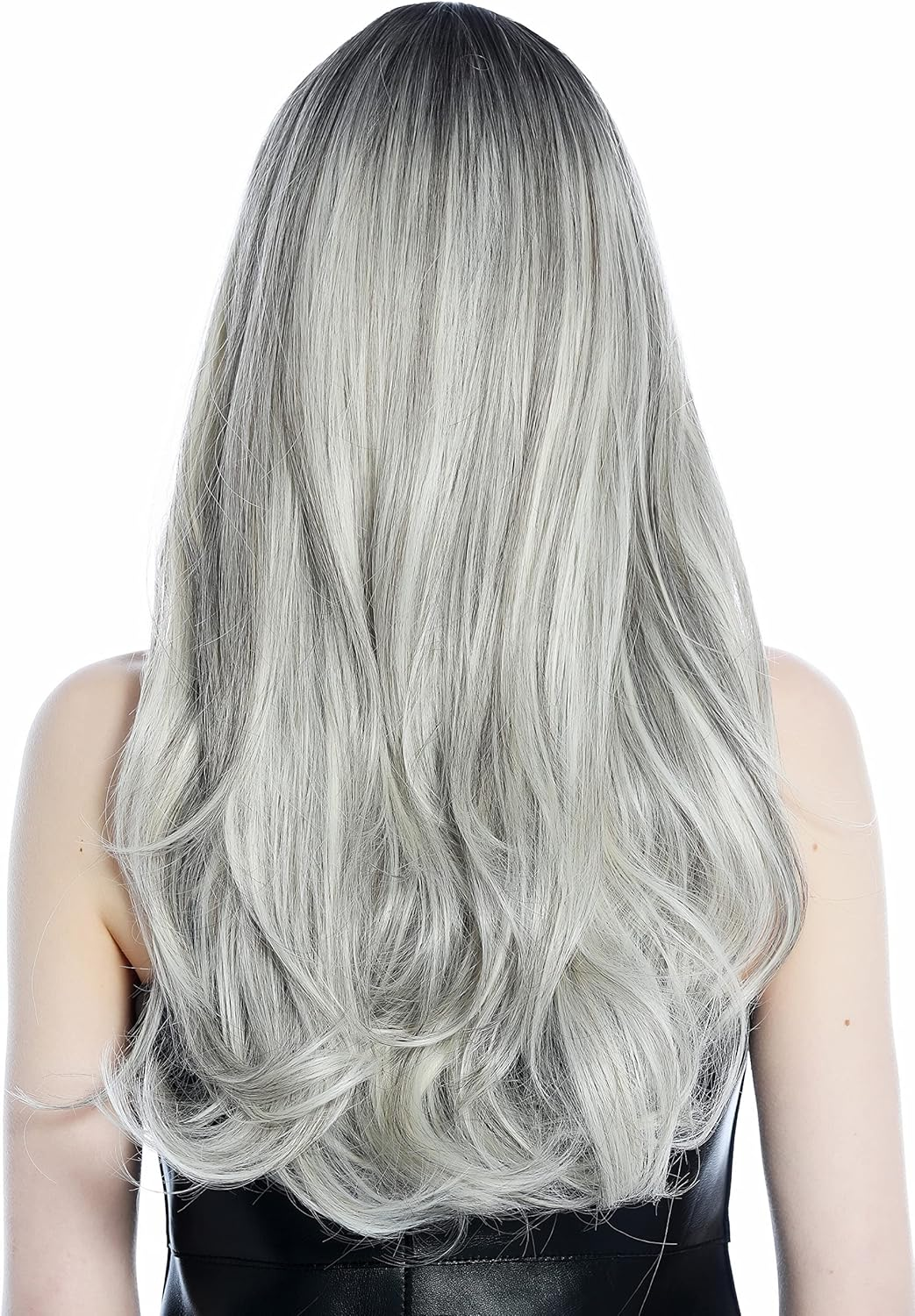 WIG ME up - LC271N-3-8/60A/80/88 Women'S Wig Long Straight Ombre Balayage Highlighted Brown Light Blonde image number 1