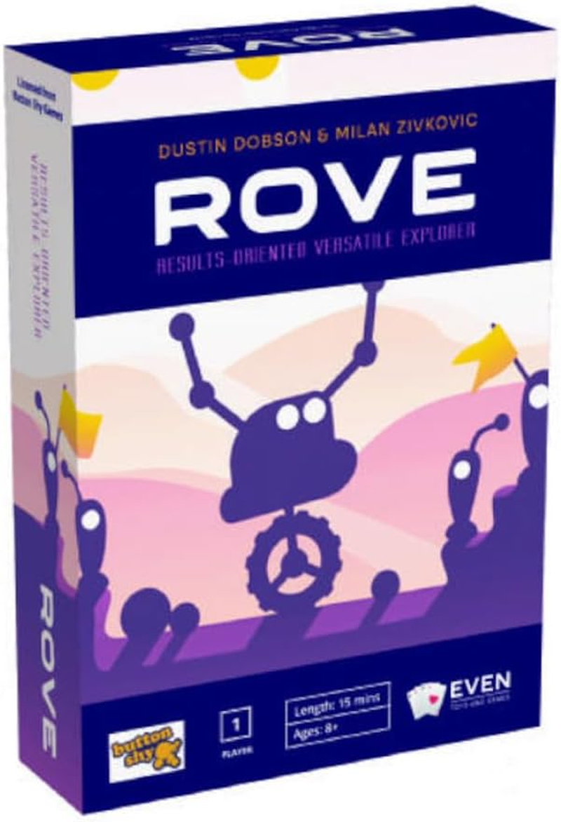 Button Shy ROVE Results Oriented Versitile Explorer Card Game