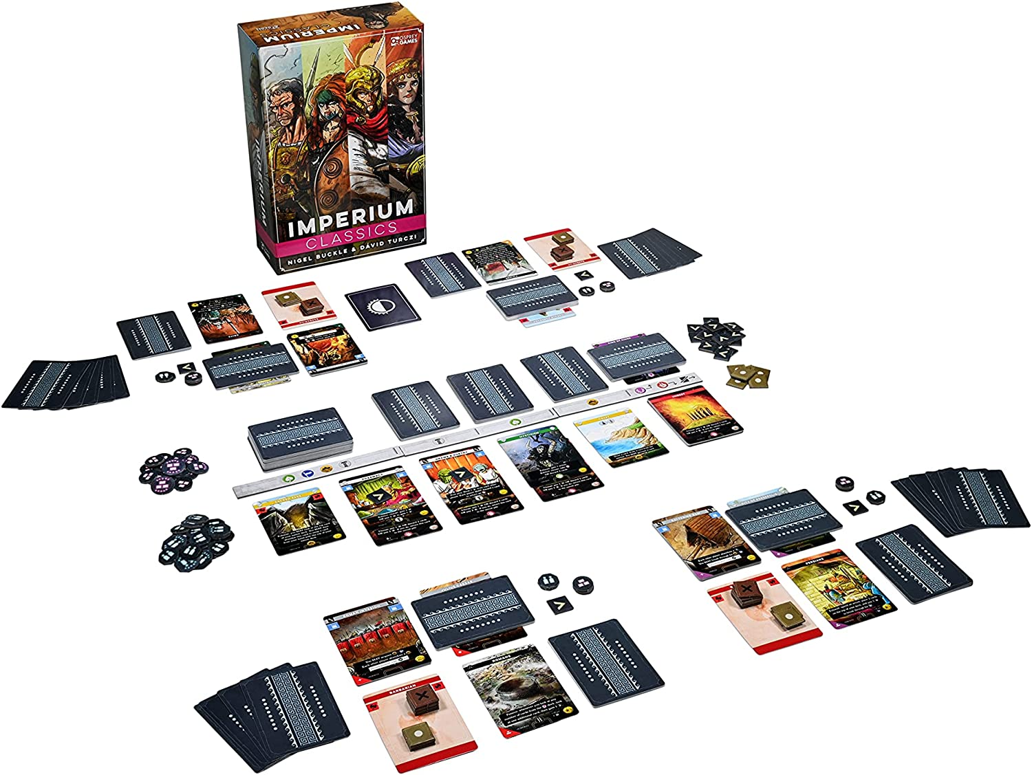 Osprey Games Imperium: Classics Card Game image number 4