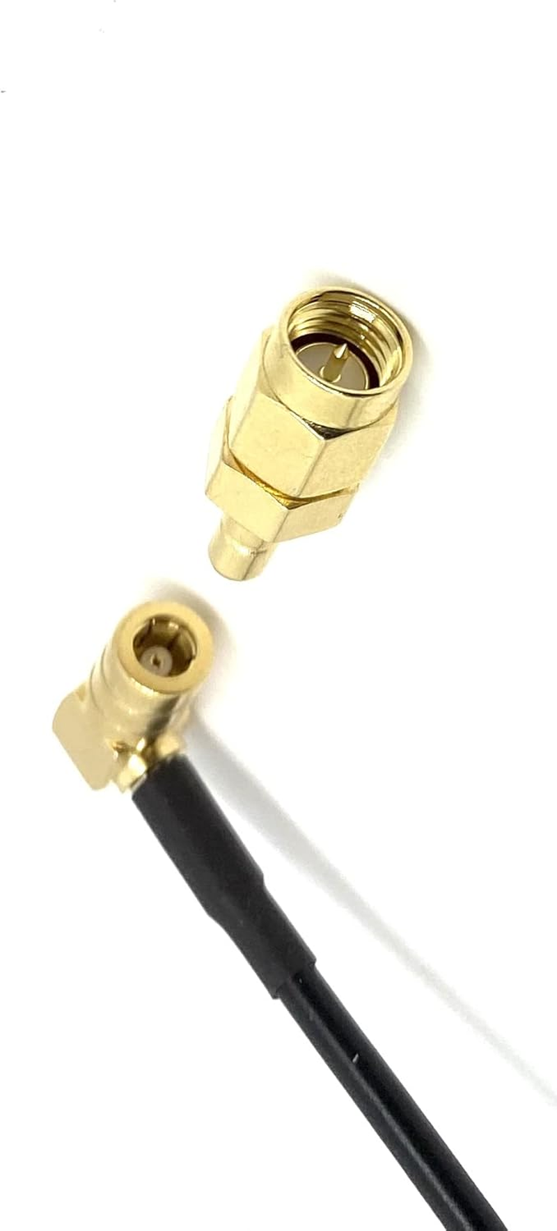 Dolphin Automotive Male SMB to Female SMA DAB Radio Aerial Antenna Adapter Car Home Stereo Connector image number 3
