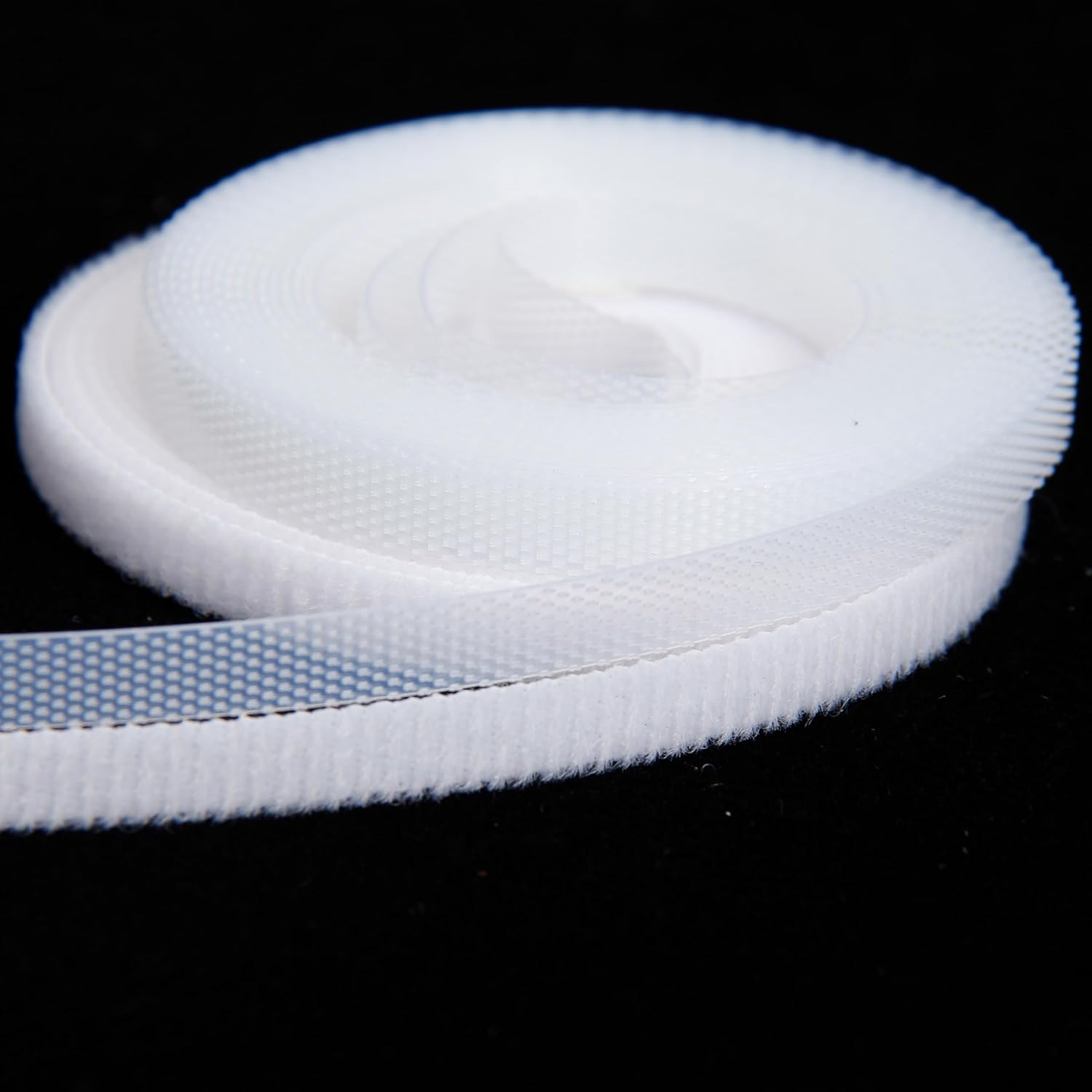 Zhooooonglf Extremely Thin and Soft Strong Doll Clothes Hook and Loop Tape Fasteners 3M X 6Mm about Sewing Type Back without Adhesive Doll Clothing Accessories image number 1