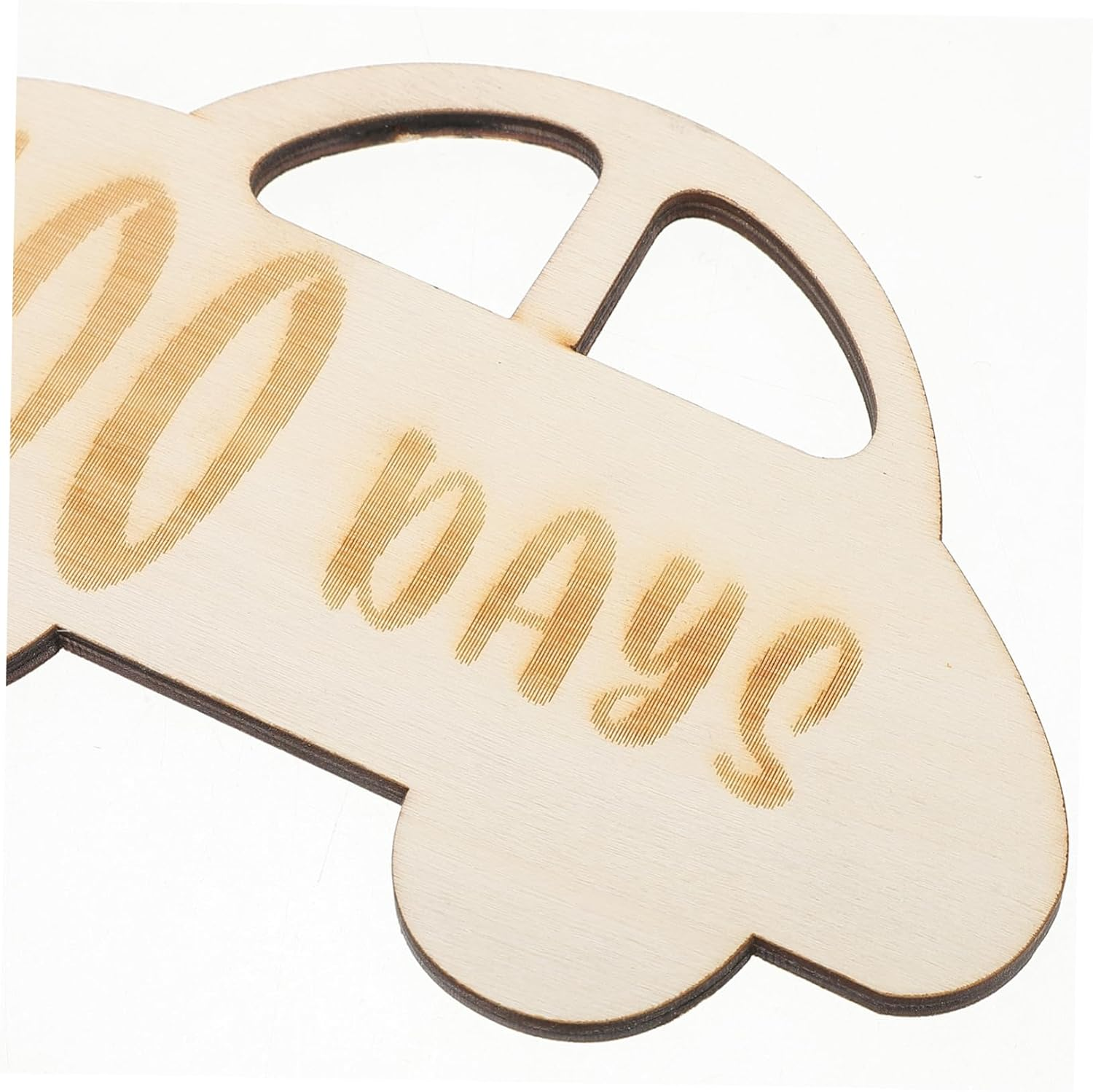 DOITOOL Wooden Milestone Cards Days Growth Marker Commemorative Photo Prop for Newborns for Home Decor and Memory Keeping Capture Every Milestone with Style image number 5