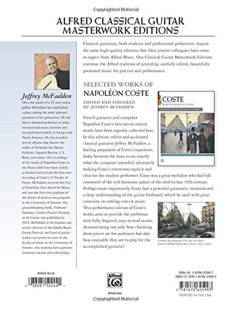 Coste -- Selected Works for Guitar image number 3