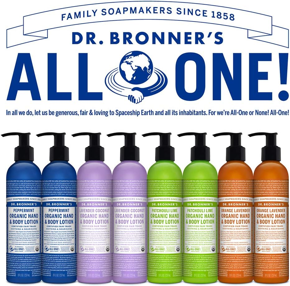 DR BRONNER'S Org Orange Lavender Lotion 237Ml image number 1
