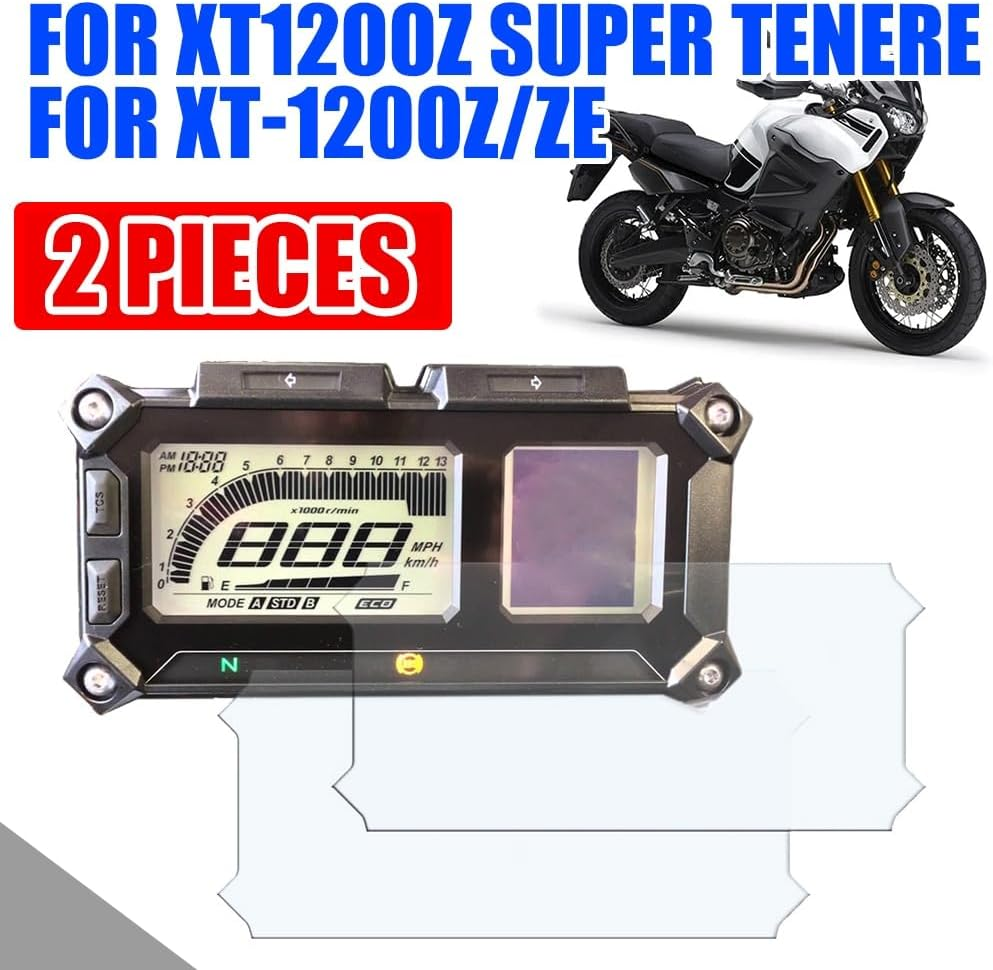DEMUR for YAMAHA XT1200Z Super Tenere XT-1200Z 1200ZE XT1200ZE Motorcycle Accessories Cluster Scratch Protection Film Screen Protector Dashboard Screen Protector image number 3
