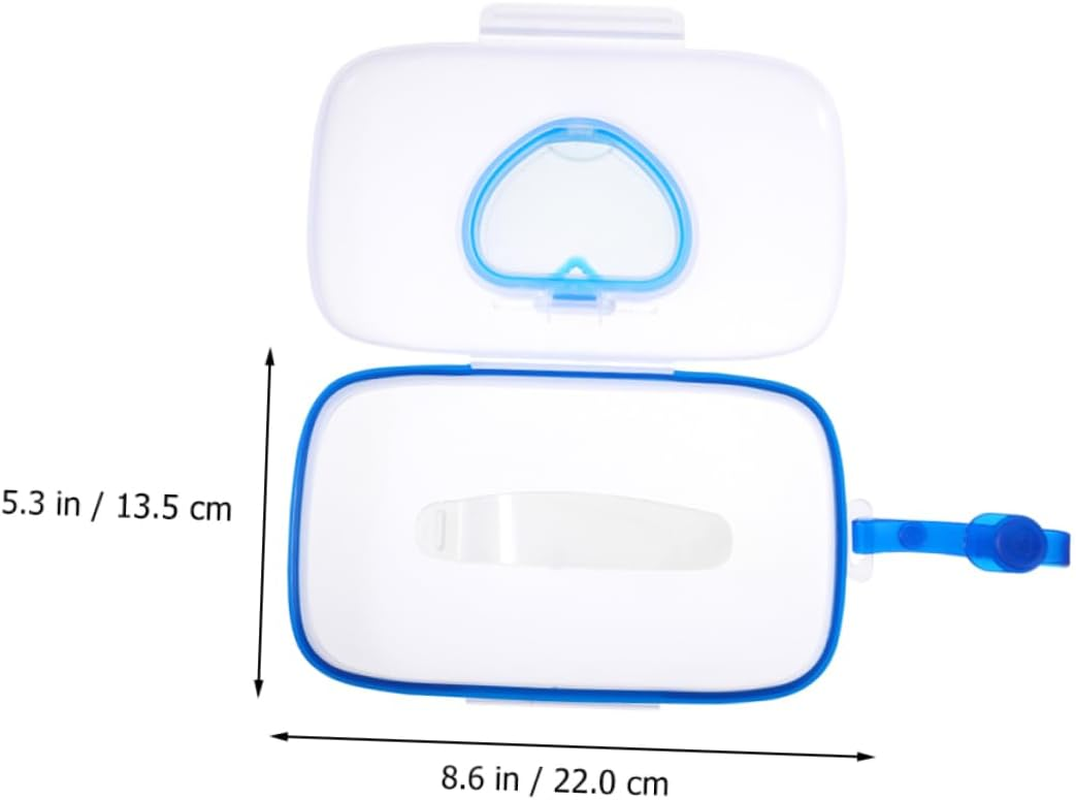 Abaodam 2Pcs Wipe Dispenser Safe Material Portable Reusable for Cribs Strollers