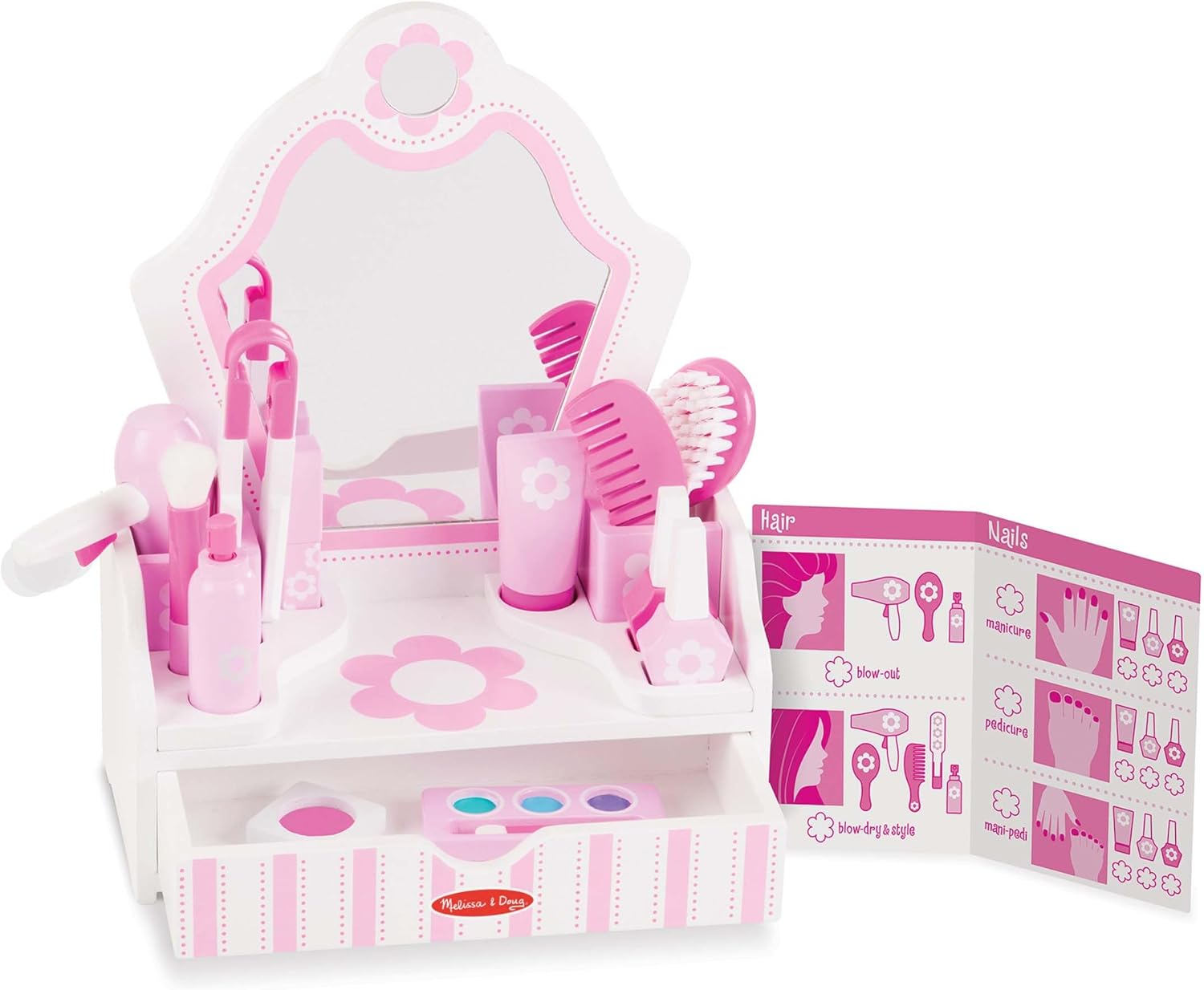 Melissa and Doug - Beauty Salon Play Set image number 6