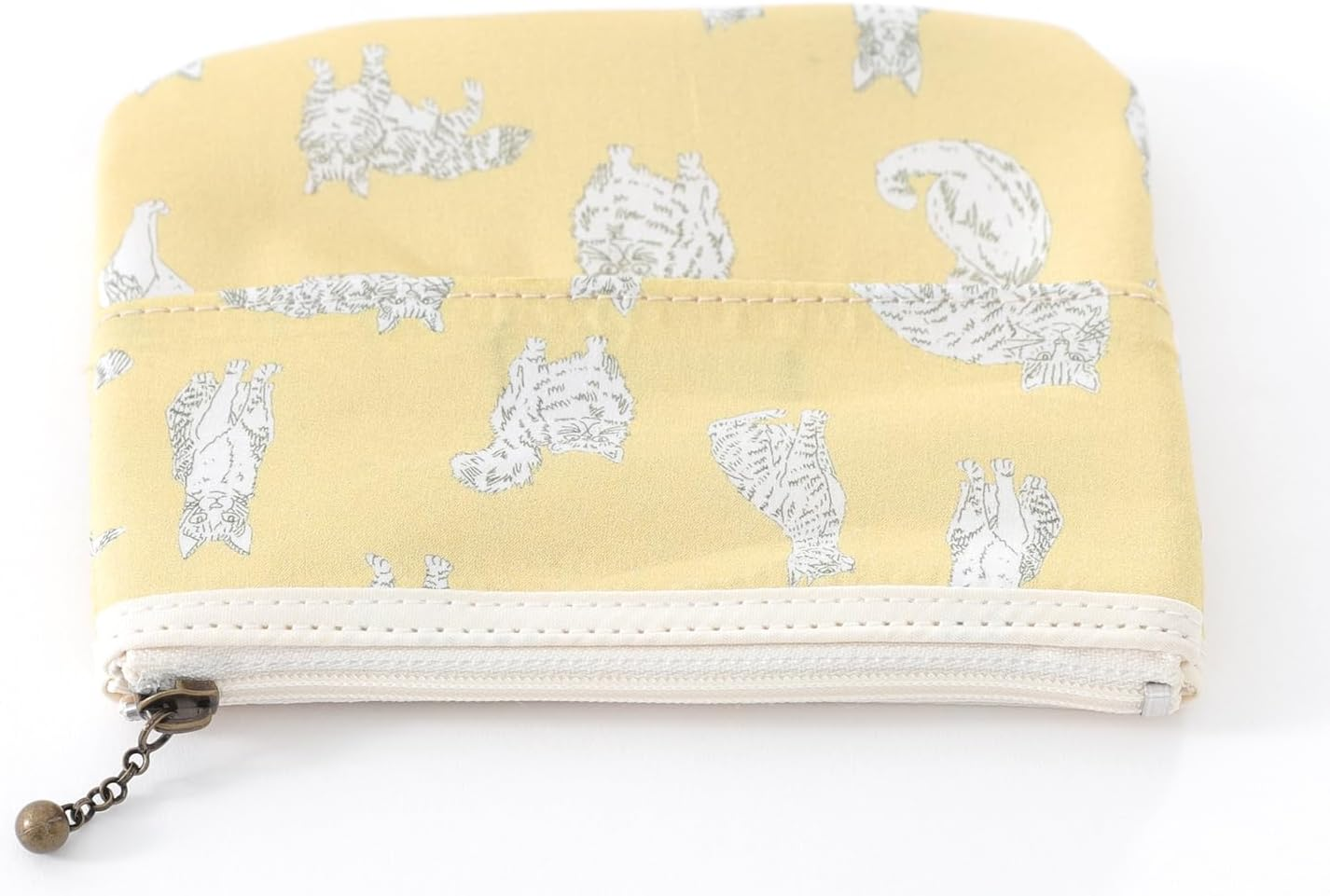 Ddintex Floret London Tissue Pouch 02 Miao Yellow 5.3 X 4.3 Inches (13.5 X 11 Cm) [With Liberty Print] image number 4