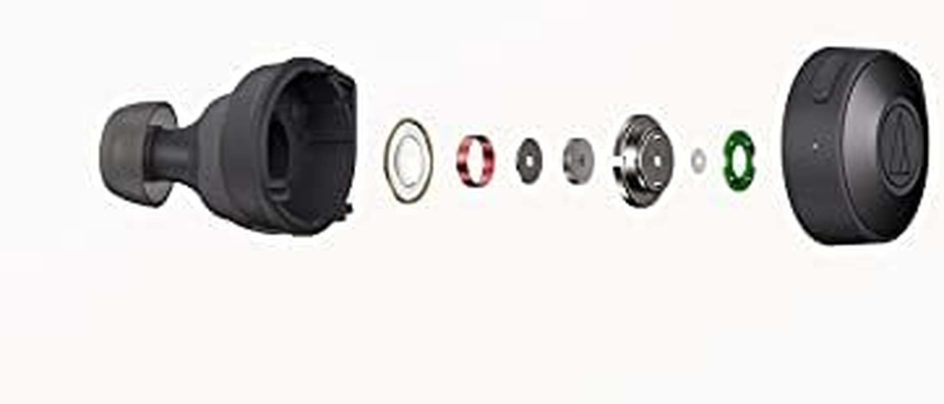 Audio-Technica ATH-CKS5TW Wireless Headphones - Black image number 2