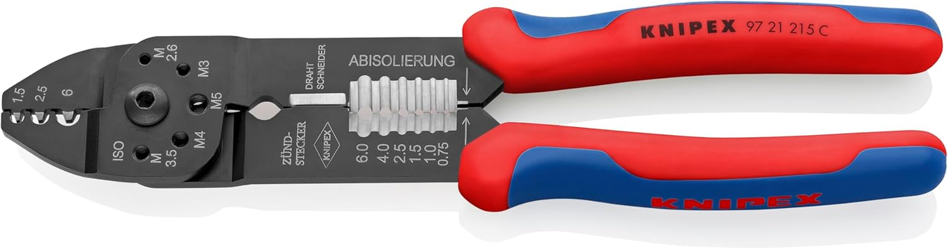 KNIPEX 97 21 215 C Crimping Pliers image number 4